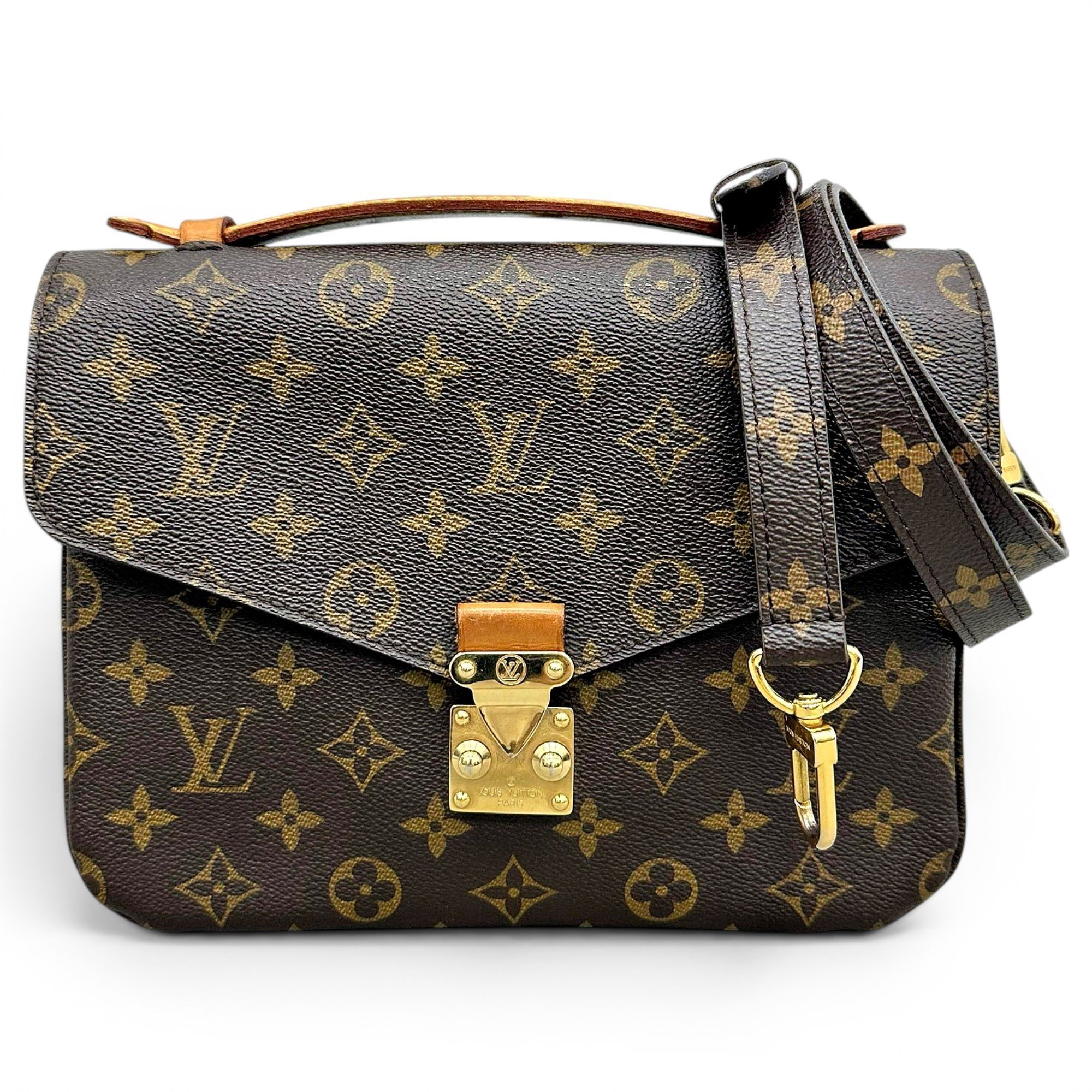 Metis leather handbag