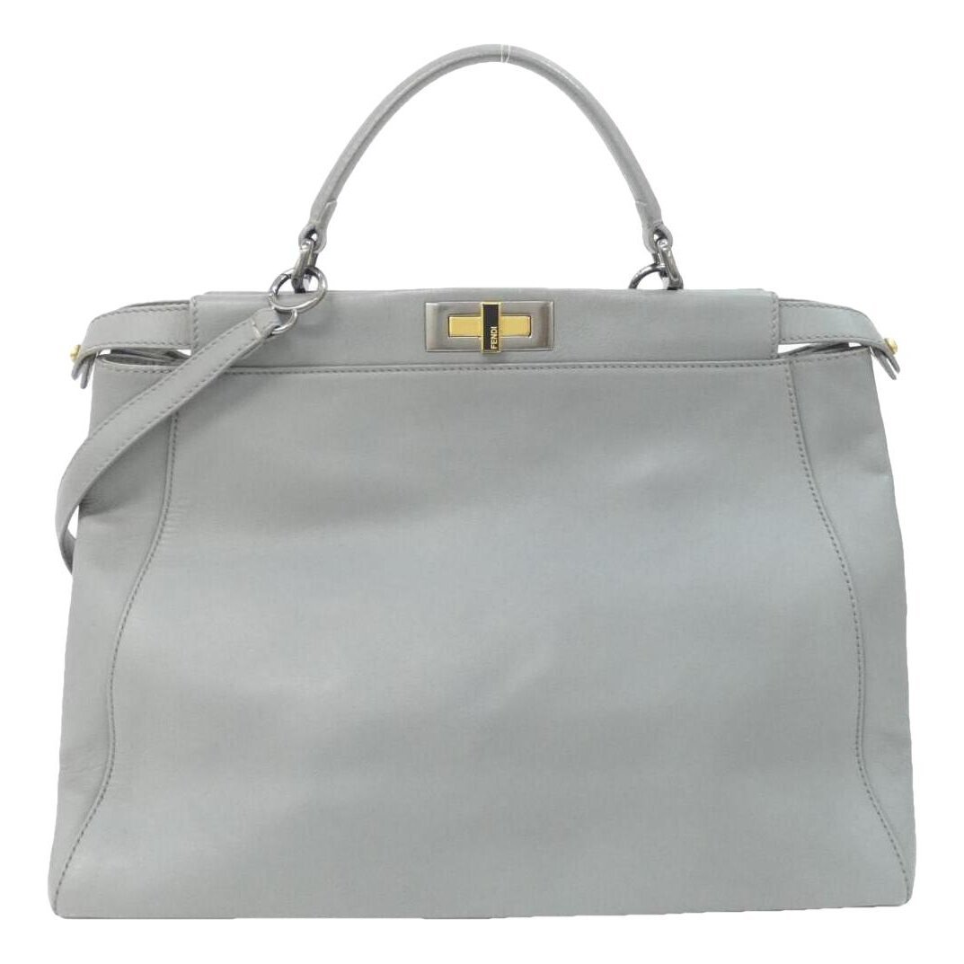 Peekaboo leather handbag