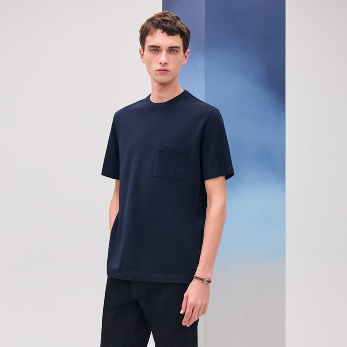Marine "H" Embroidered T-shirt