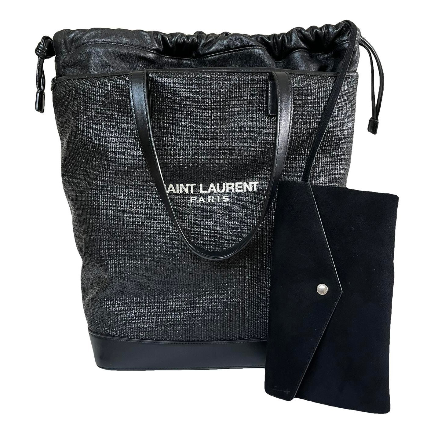 Leather tote