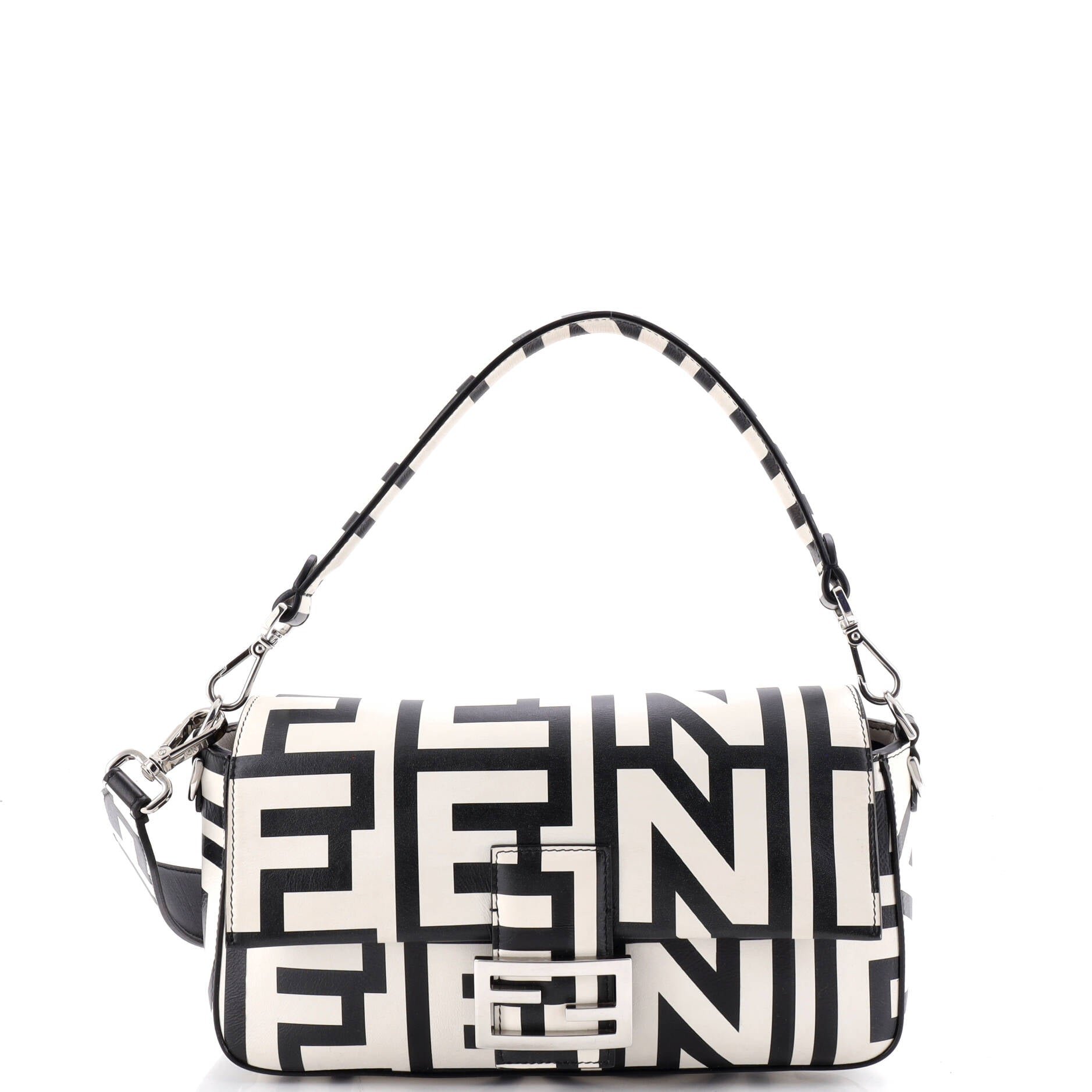 x Marc Jacobs Baguette NM Bag Printed Leather Medium