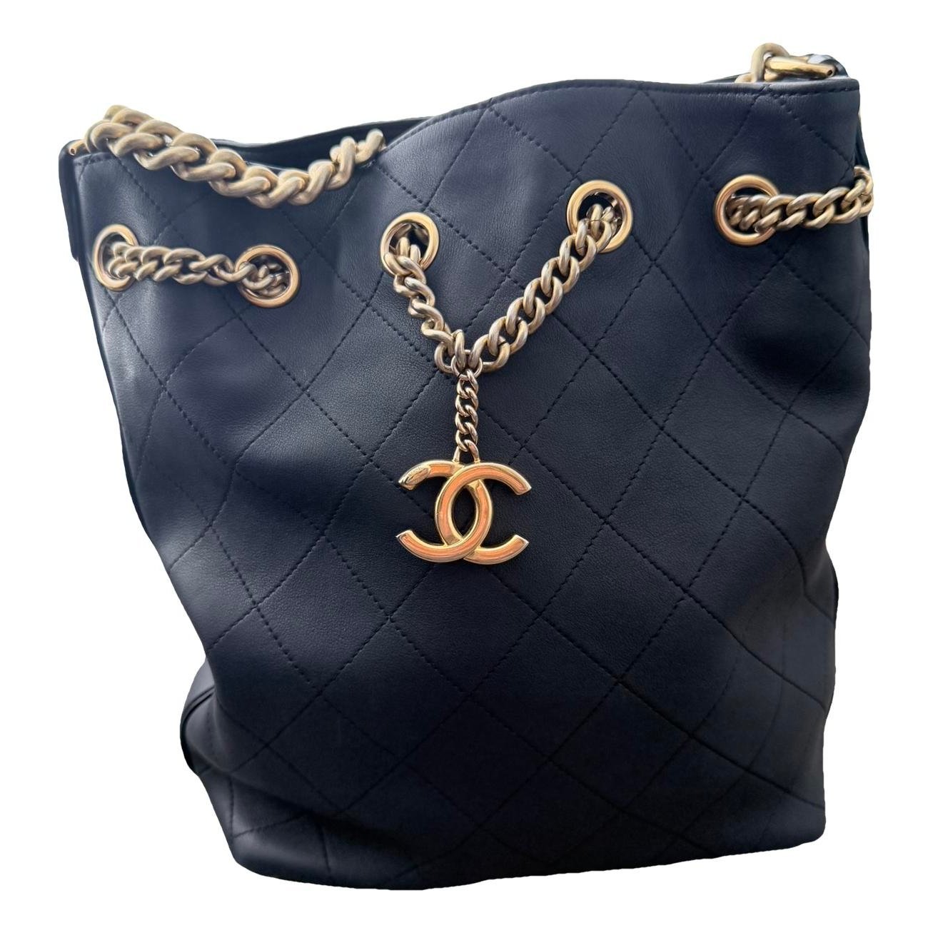 Leather handbag