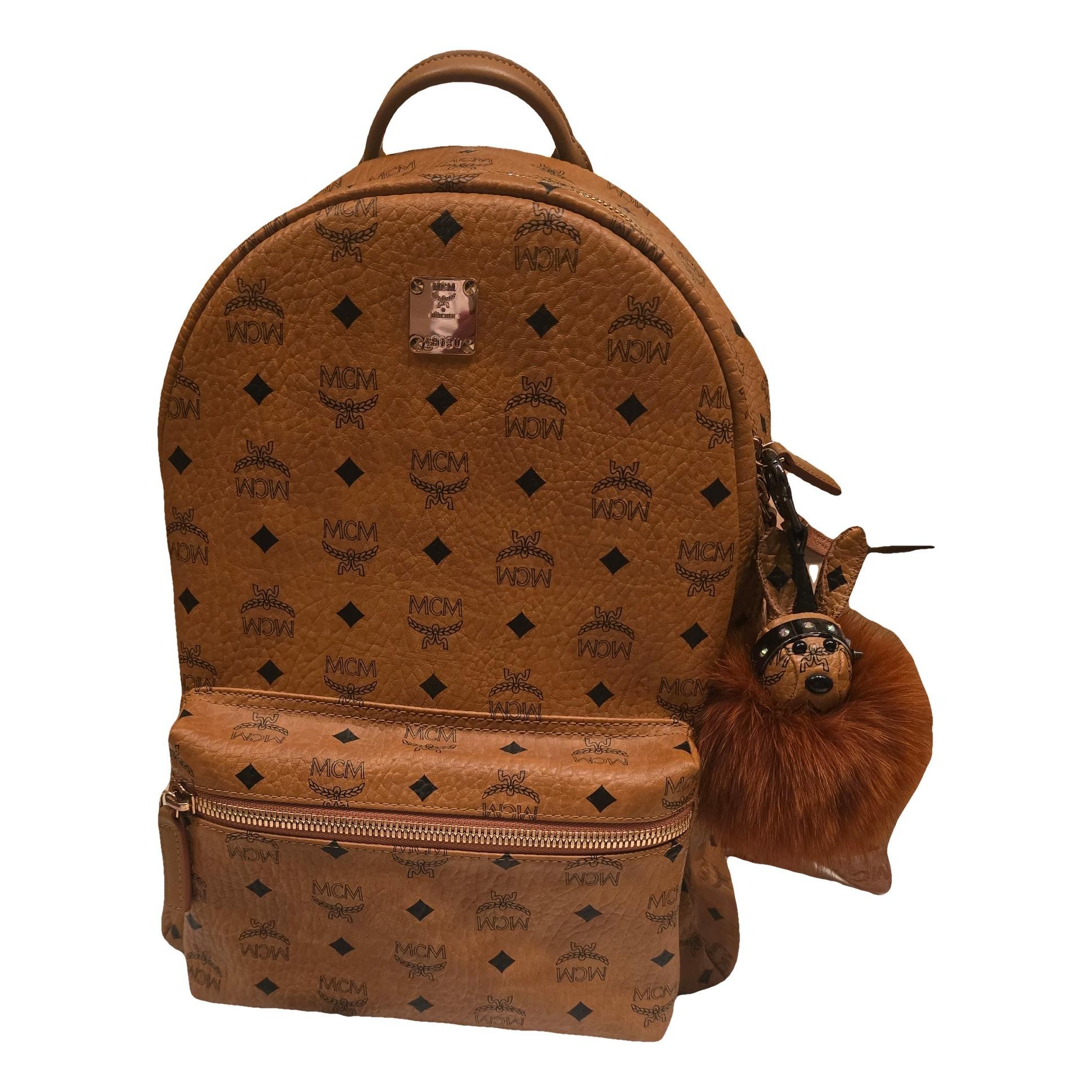 MCM Stark leather backpack