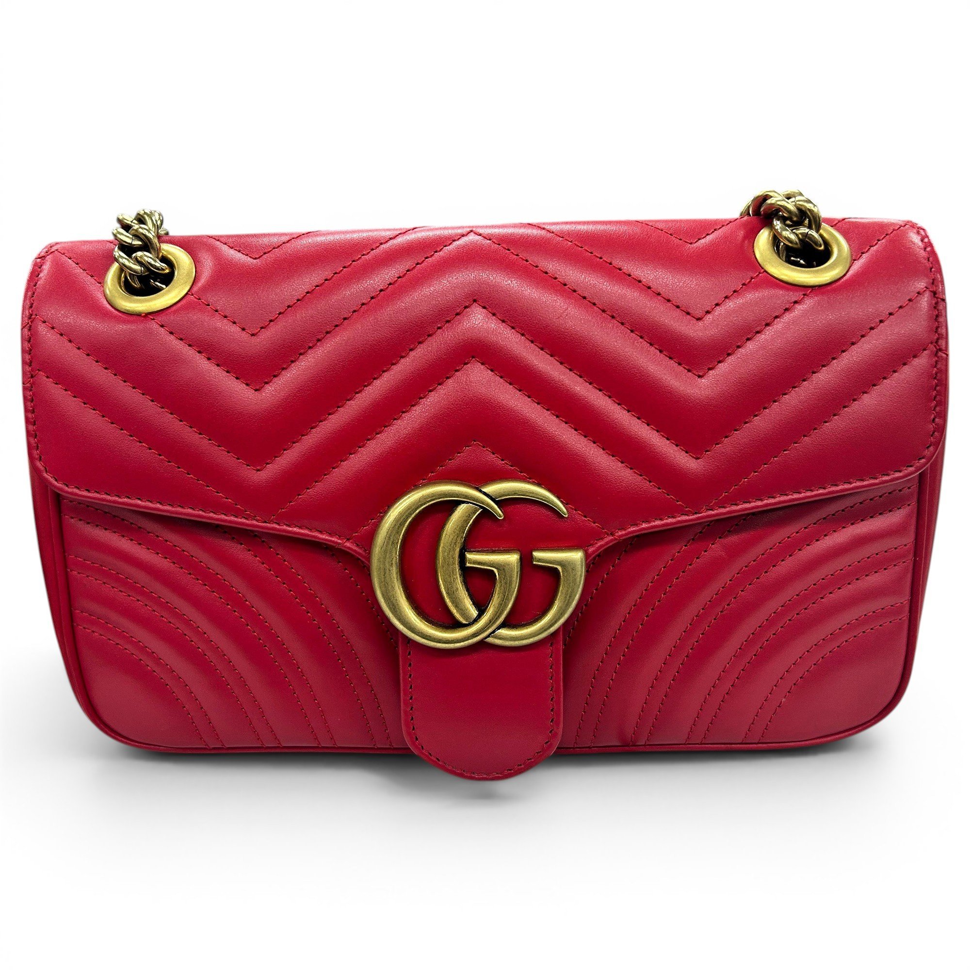 GG Marmont Chain leather handbag