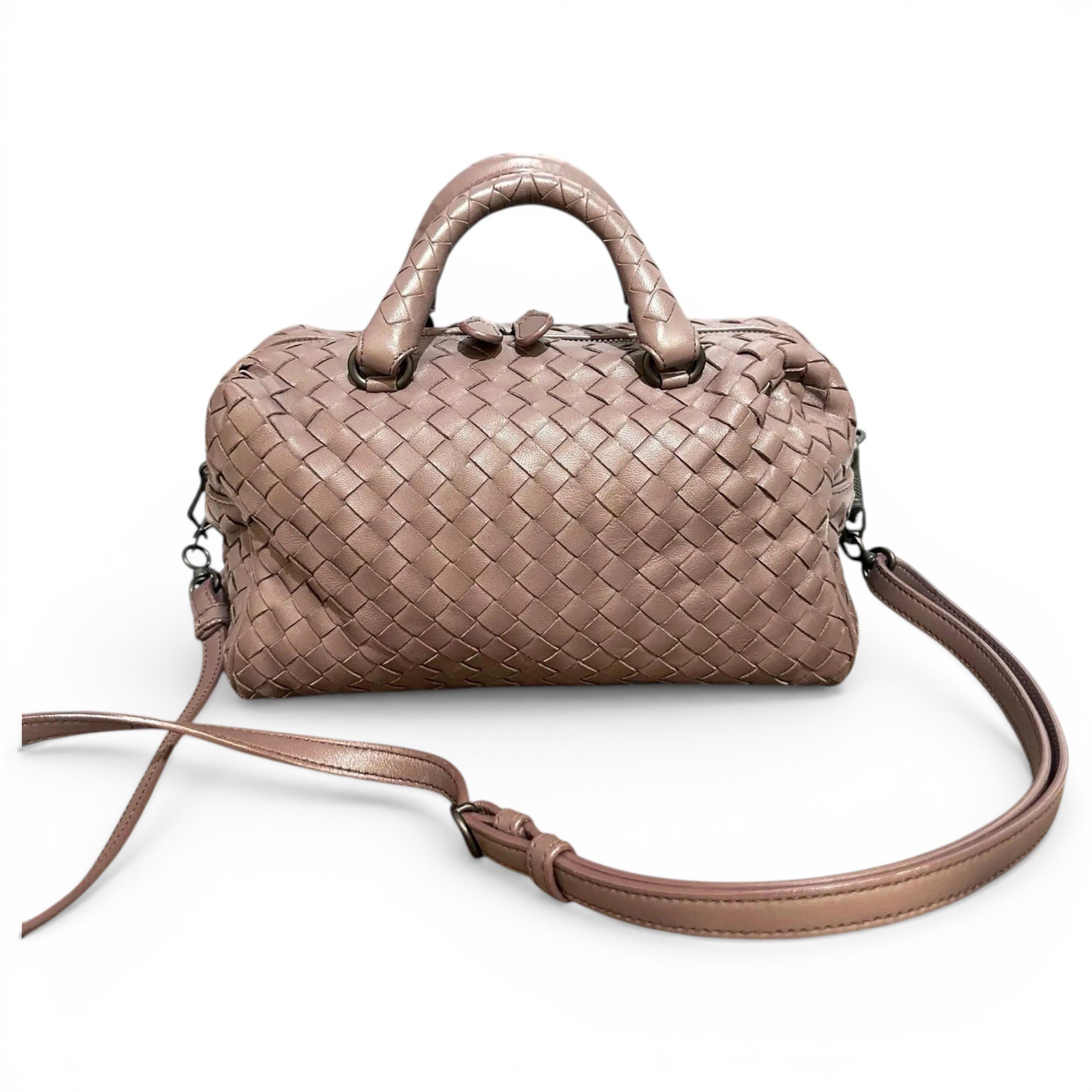 Leather crossbody bag