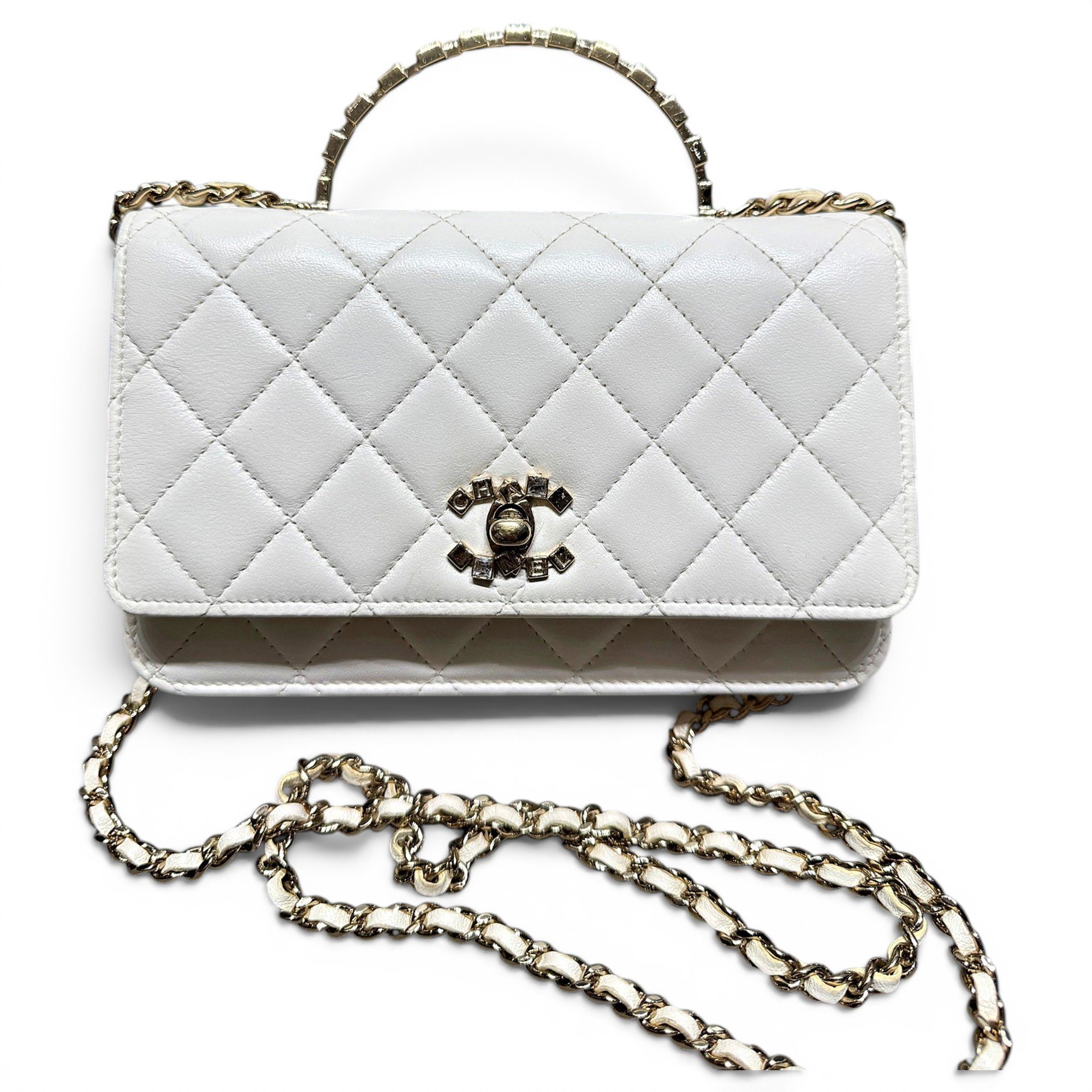 Coco Handle leather handbag