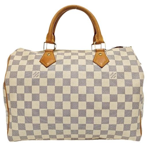 Nano Speedy / Mini HL leather handbag