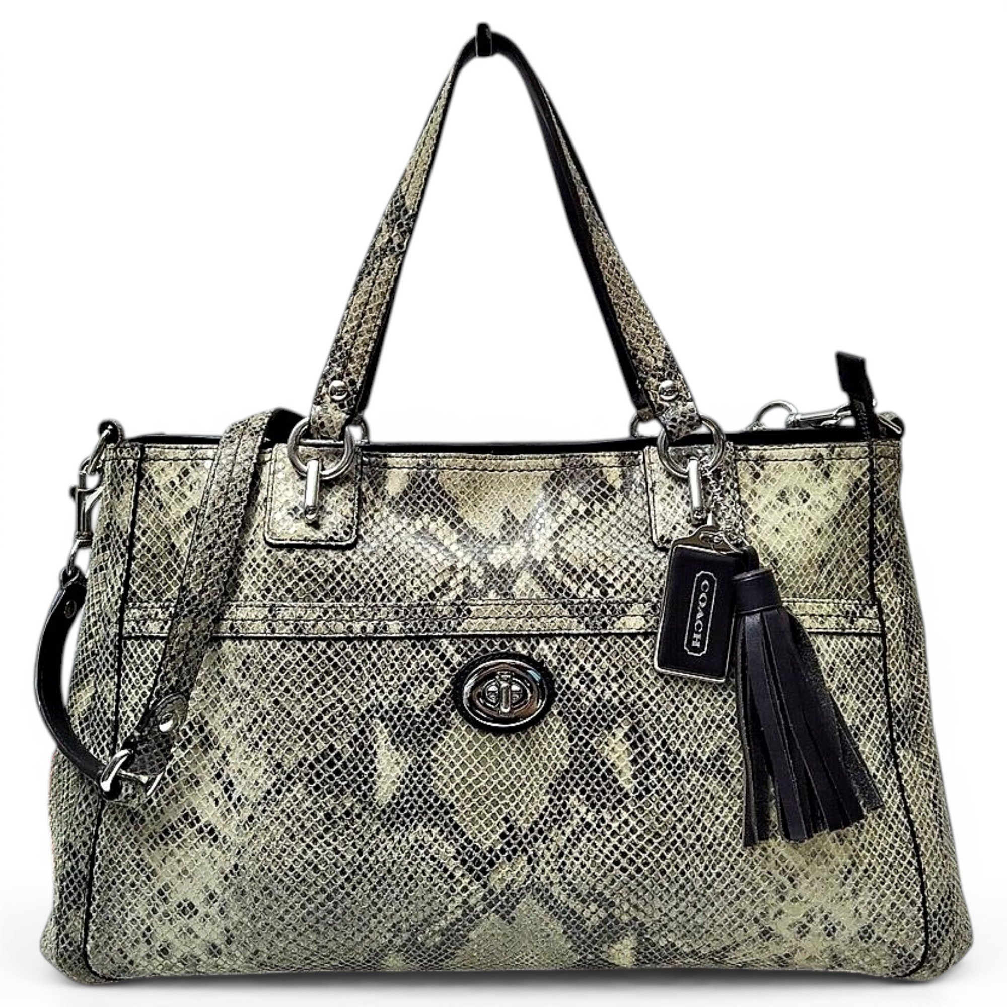 Leather satchel