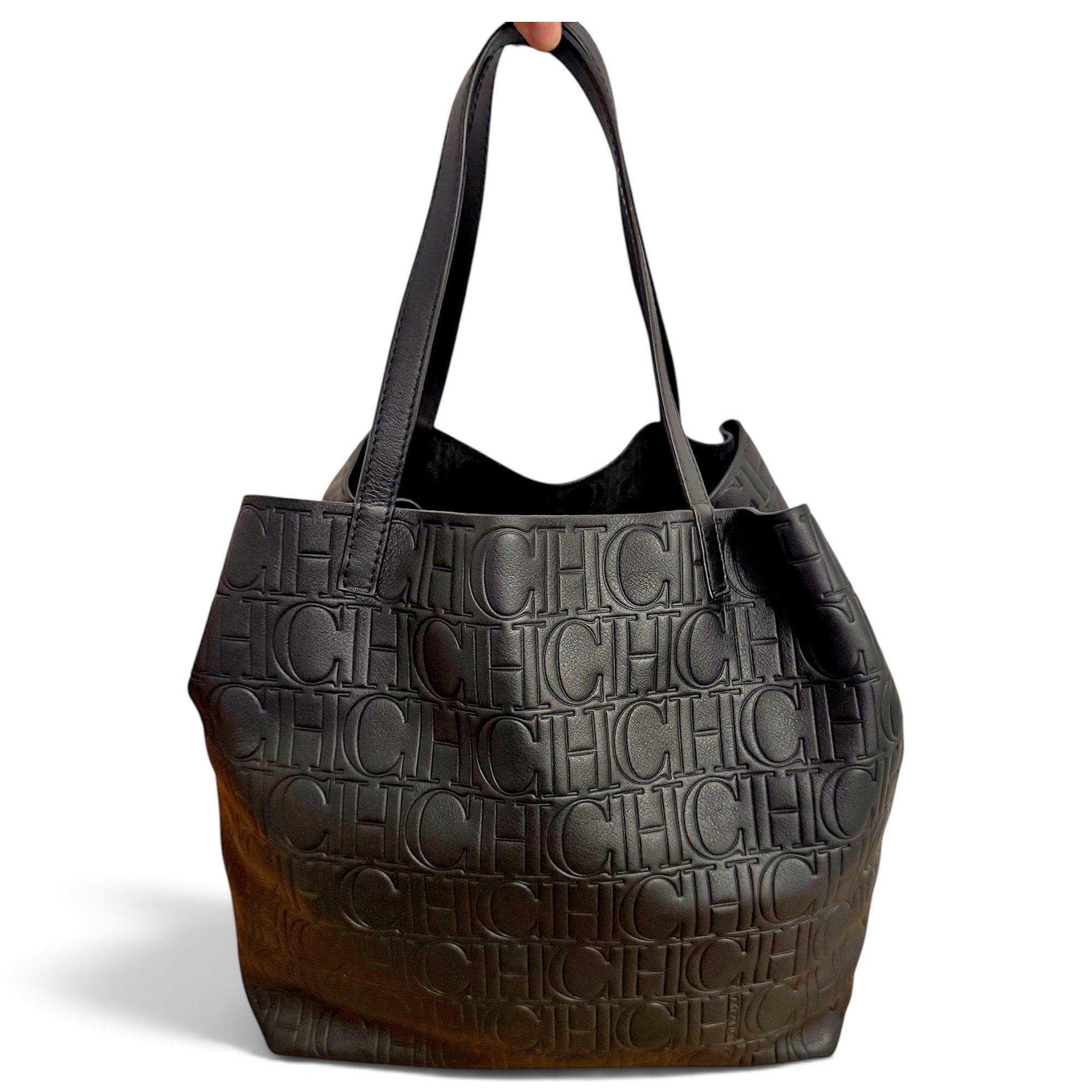 Carolina Herrera Leather tote