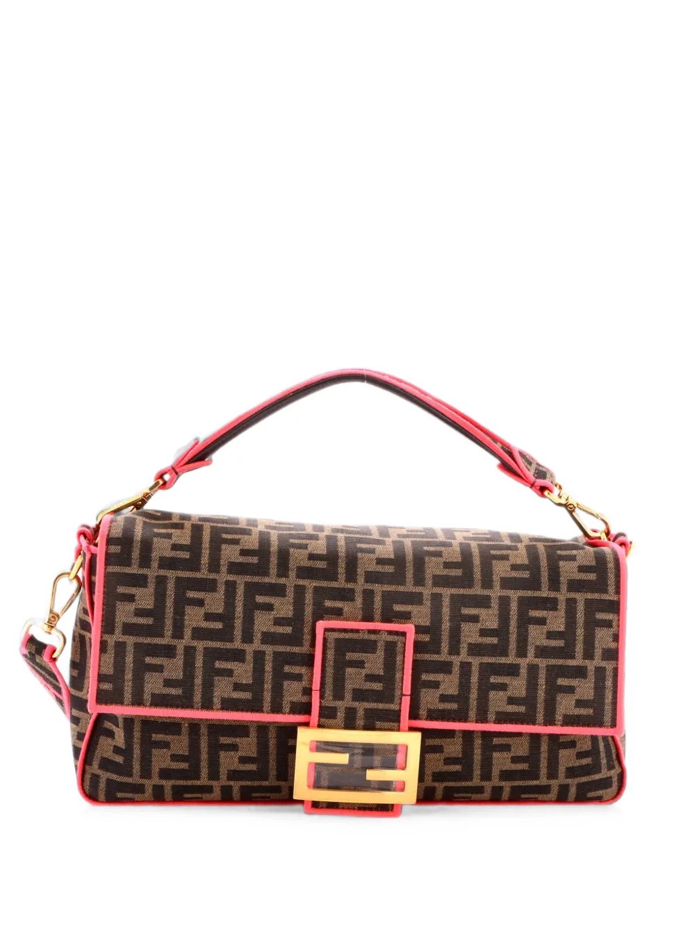 Baguette NM Bag Zucca Canvas Large shoulder bag