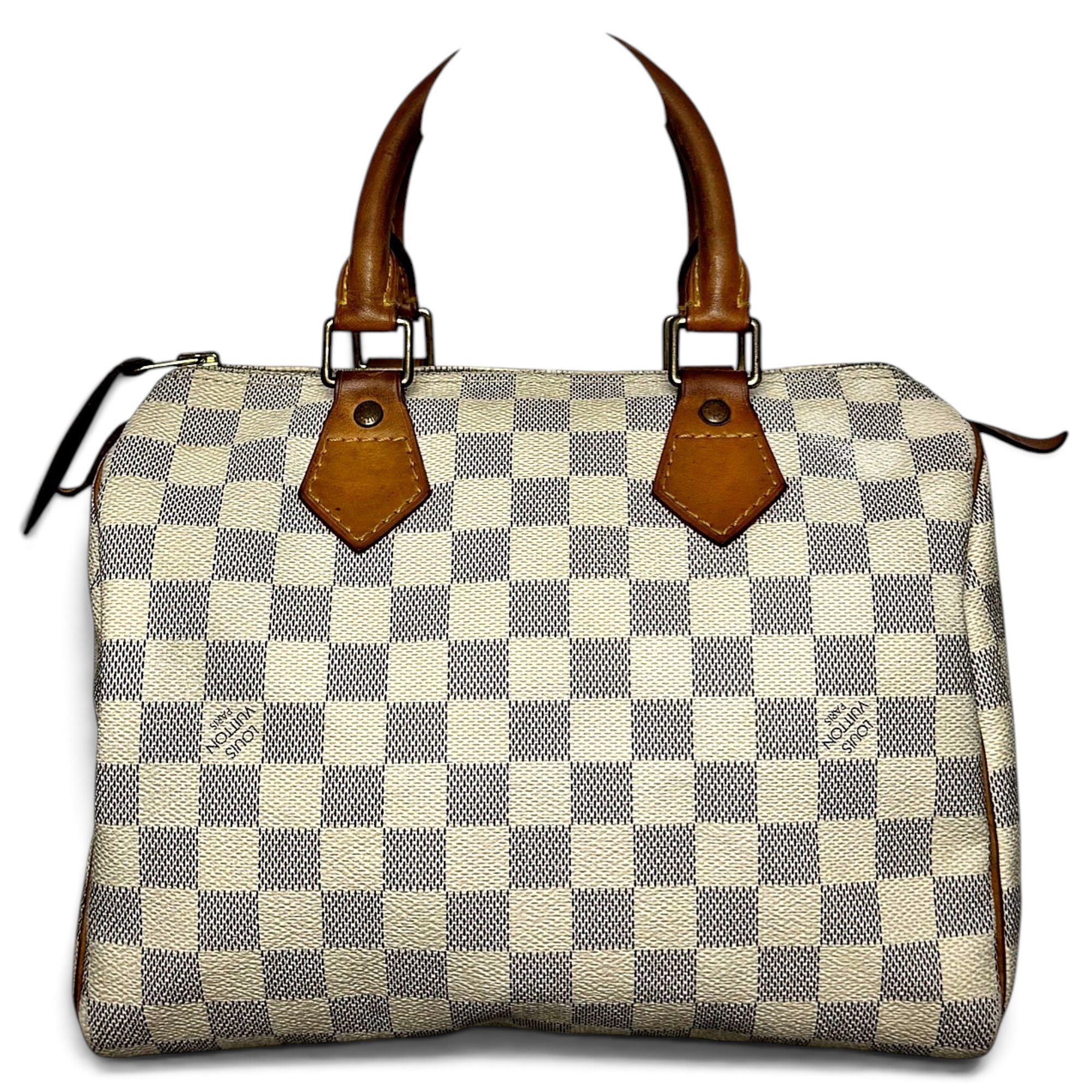 Speedy leather handbag