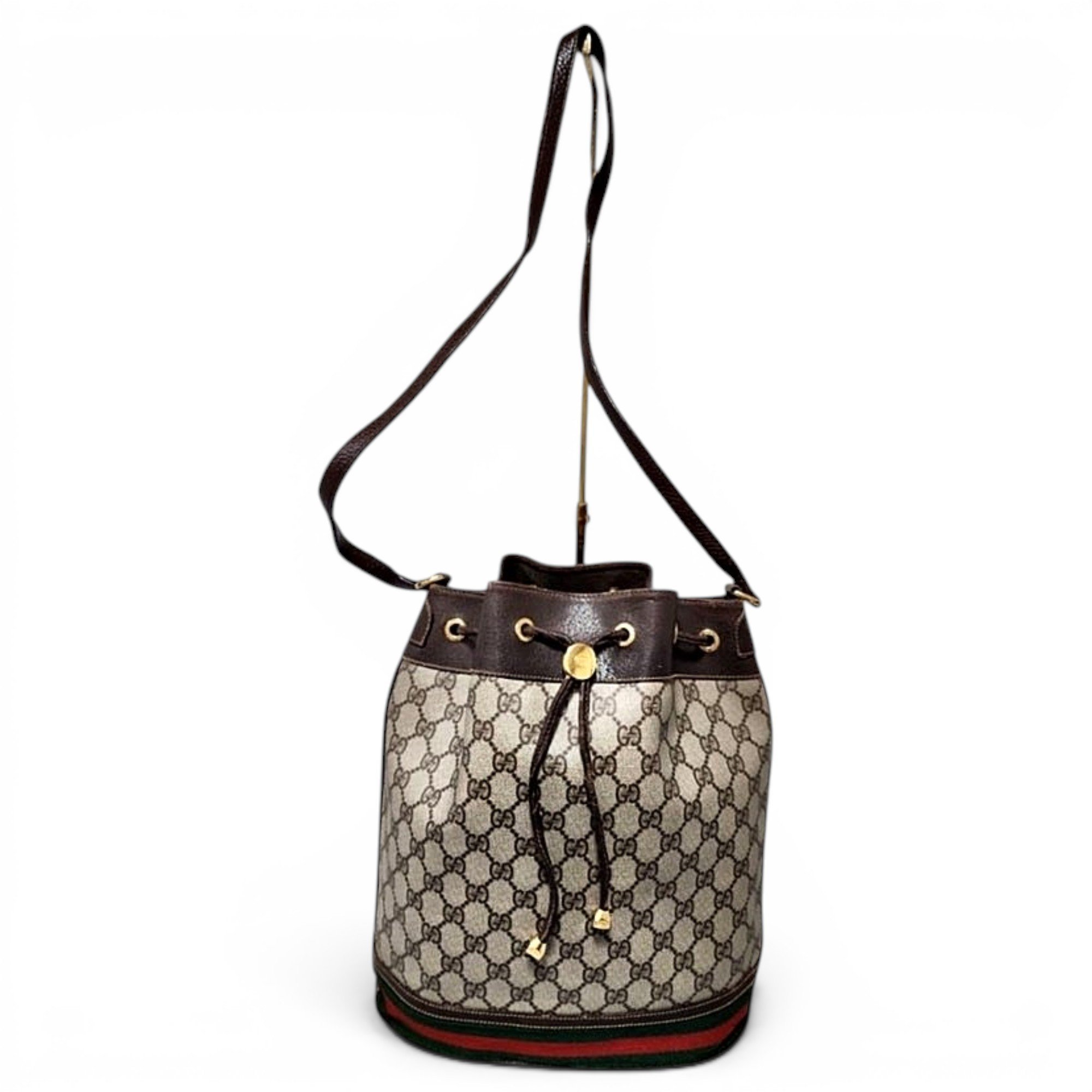 Ophidia GG Supreme leather handbag