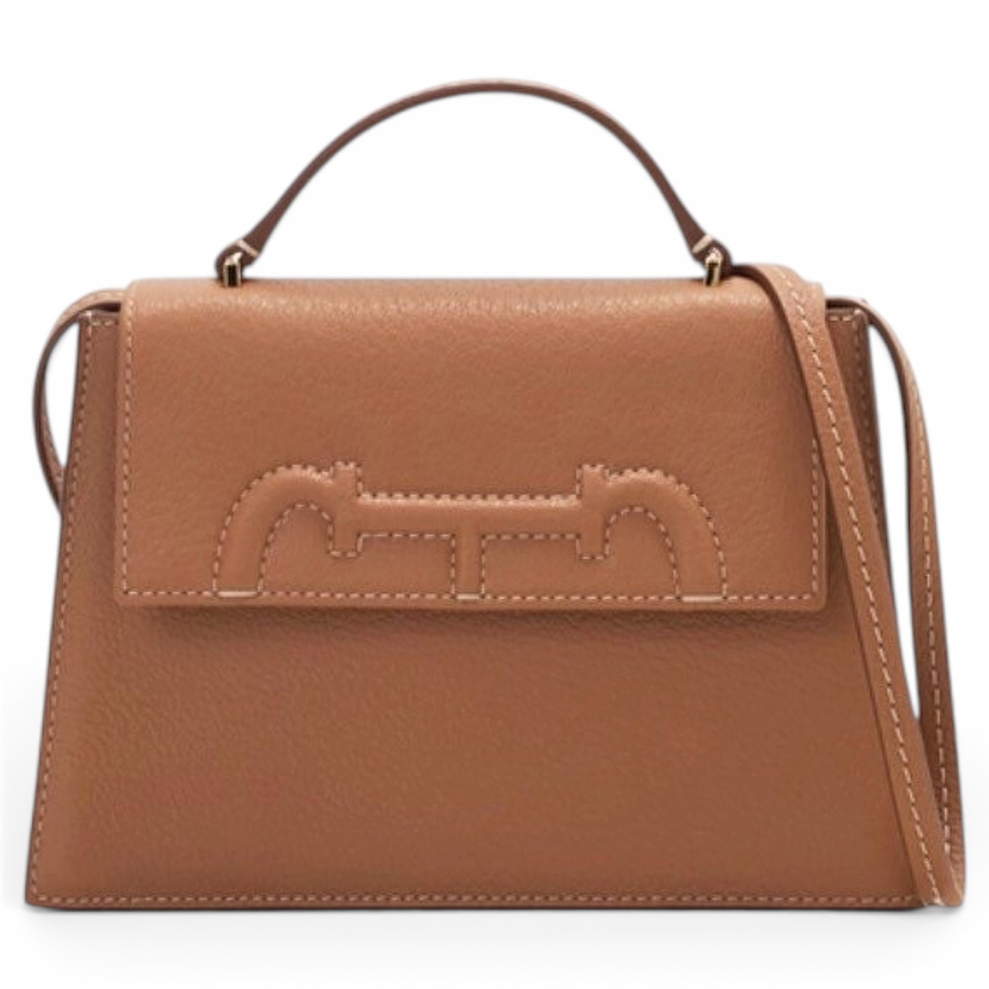 Leather crossbody bag