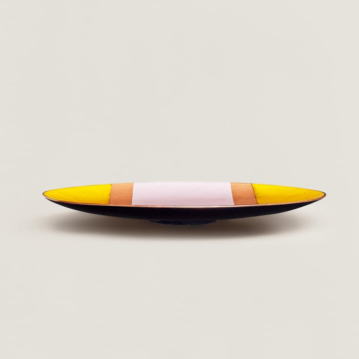 Mimosa Sialk Round Centerpiece, Small Model