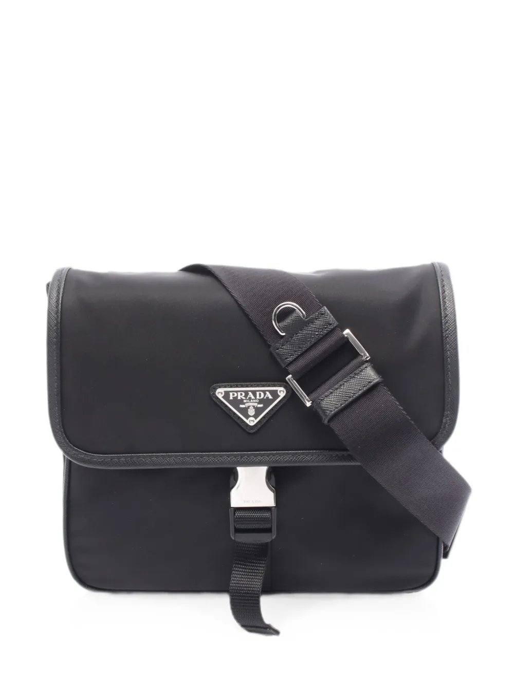 2020 Small Saffiano leather trim shoulder bag