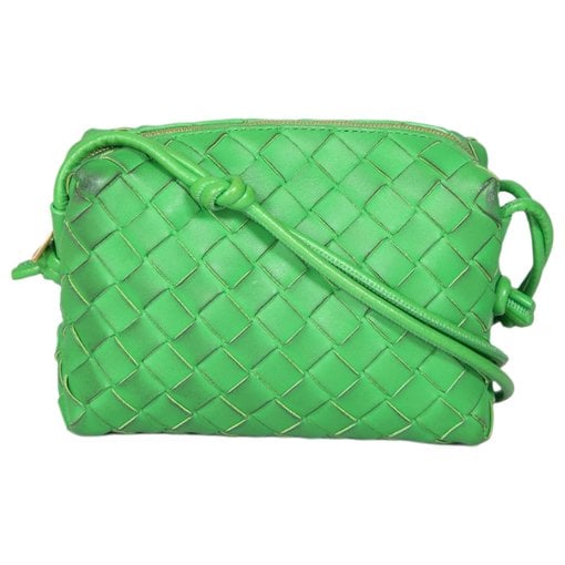 Leather crossbody bag