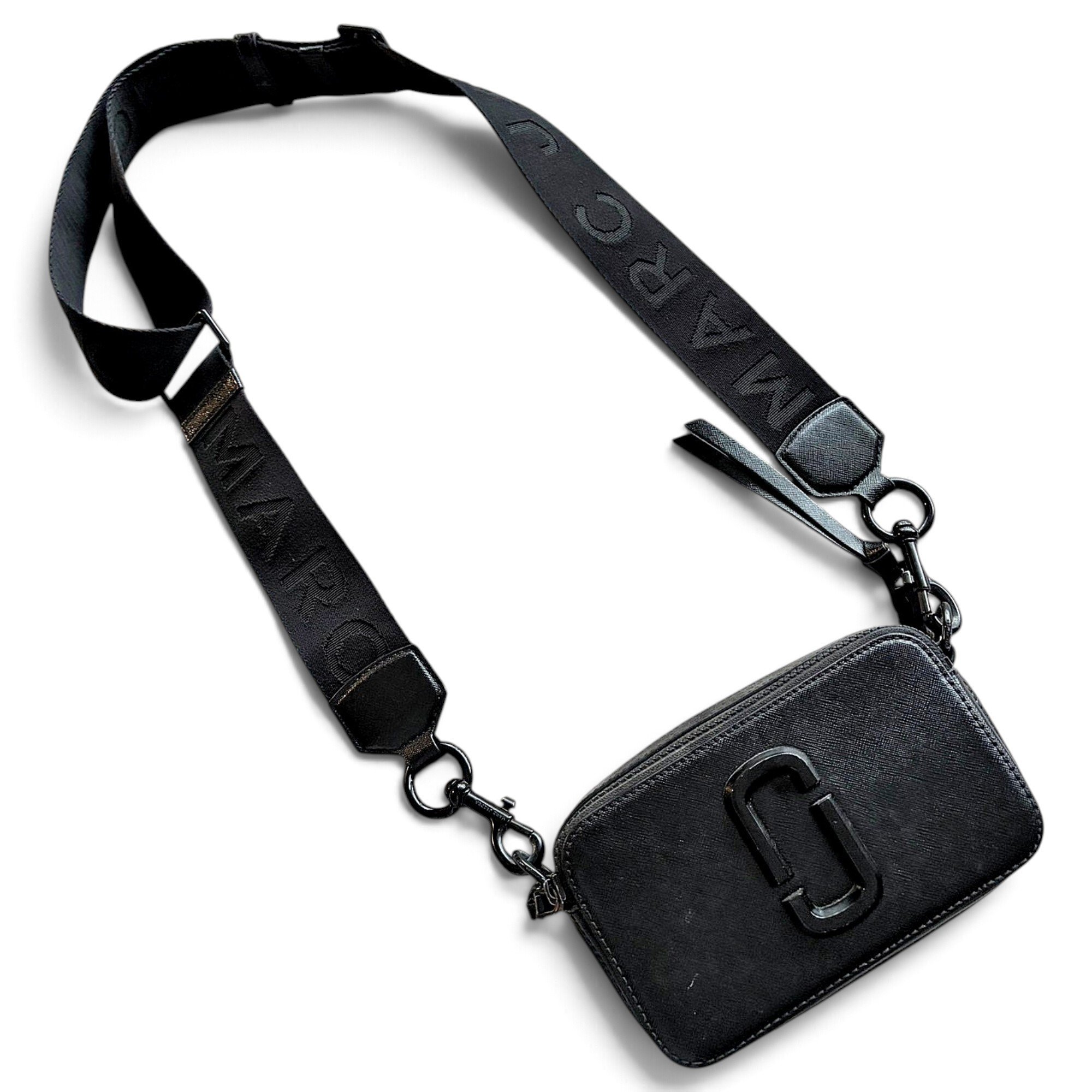 Snapshot leather crossbody bag