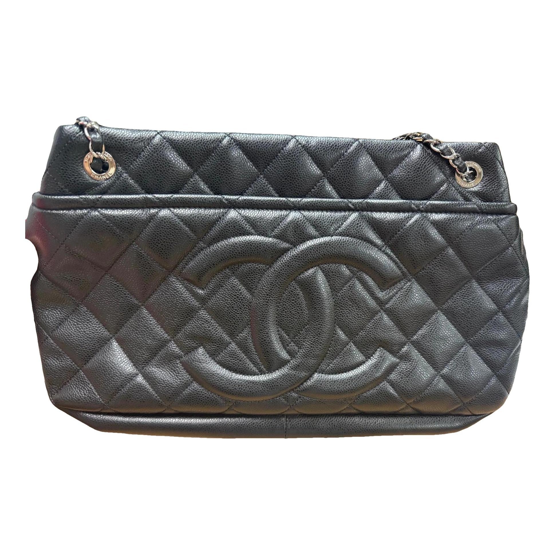 Leather tote