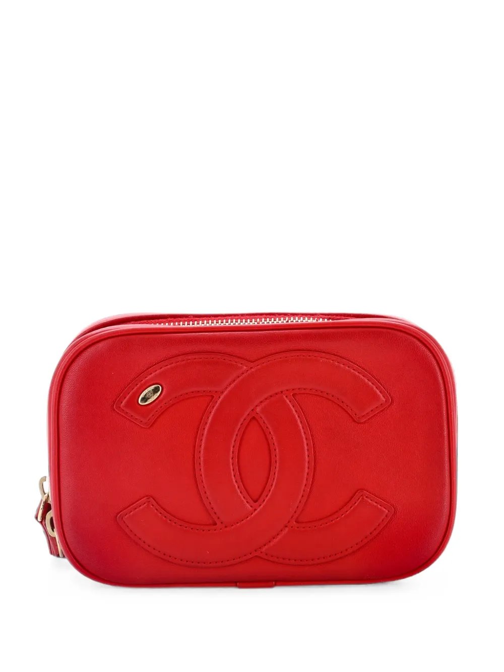 CC Mania Zip Around Lambskin belt bag