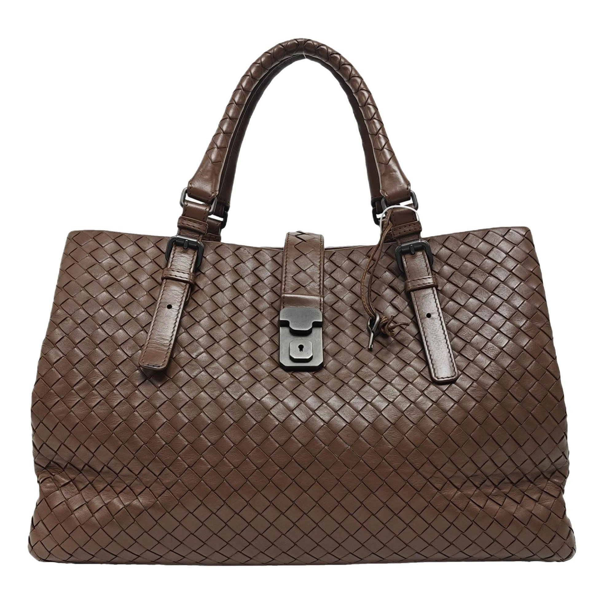 Roma leather handbag