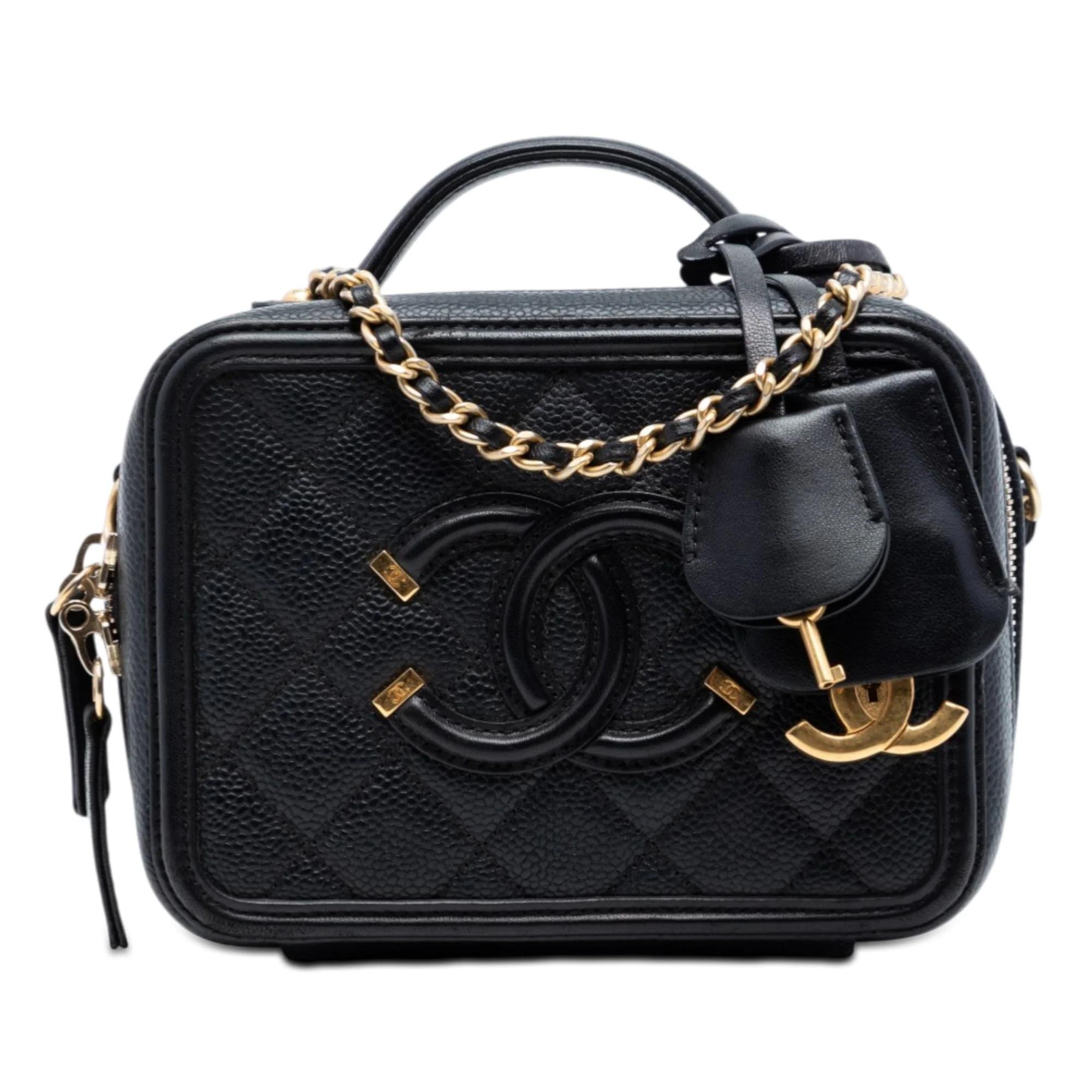 CC Filigree leather bag