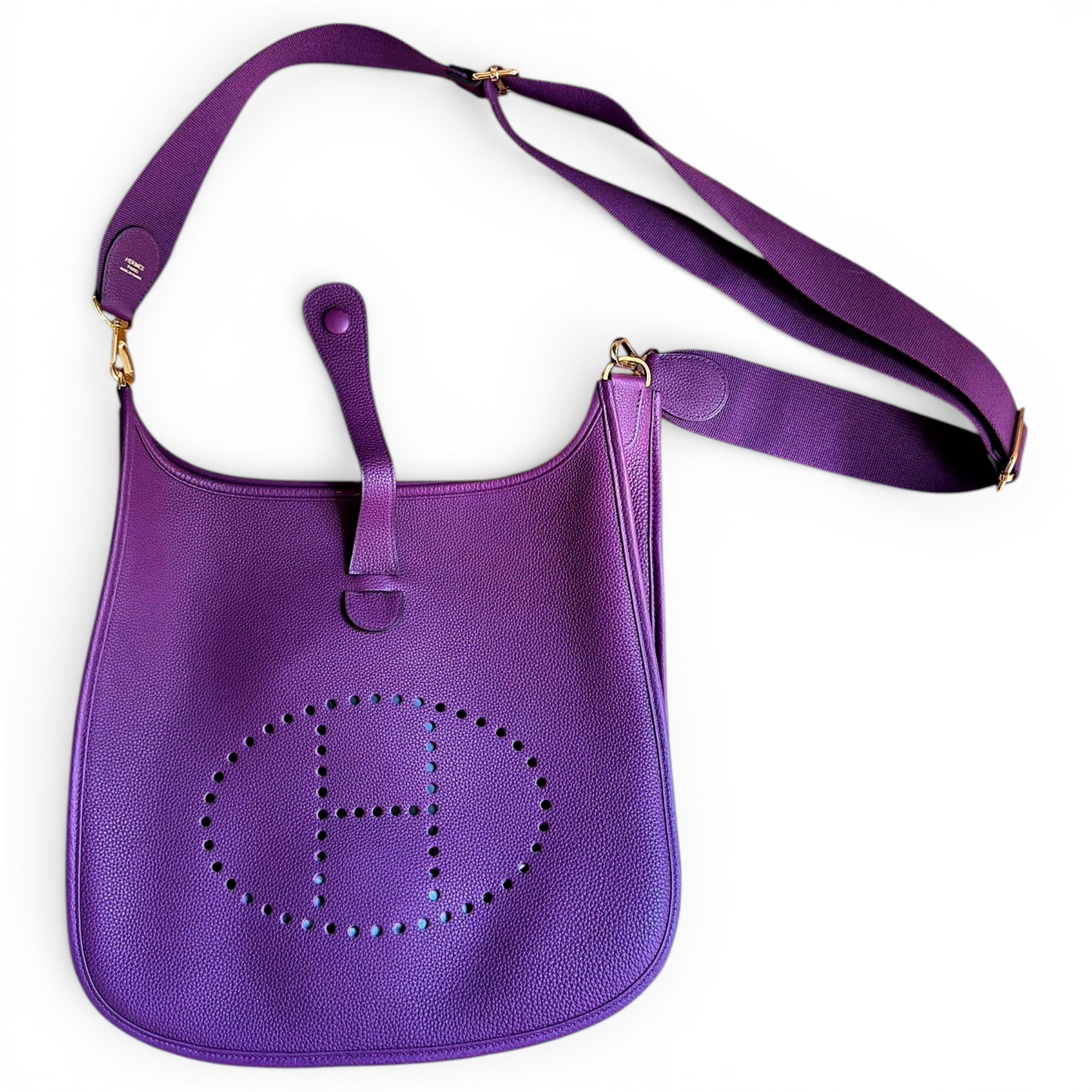 Evelyne leather crossbody bag