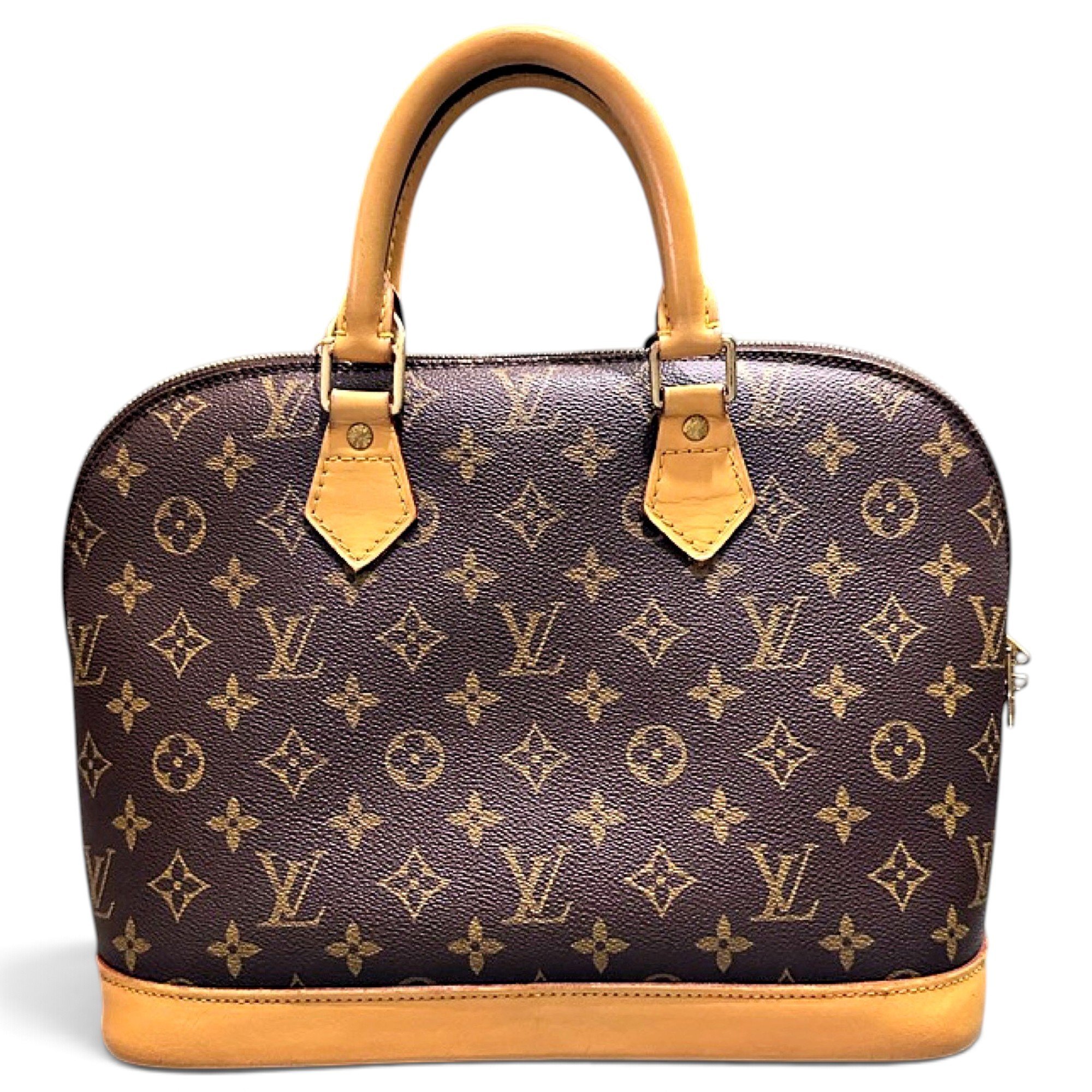 Alma leather handbag