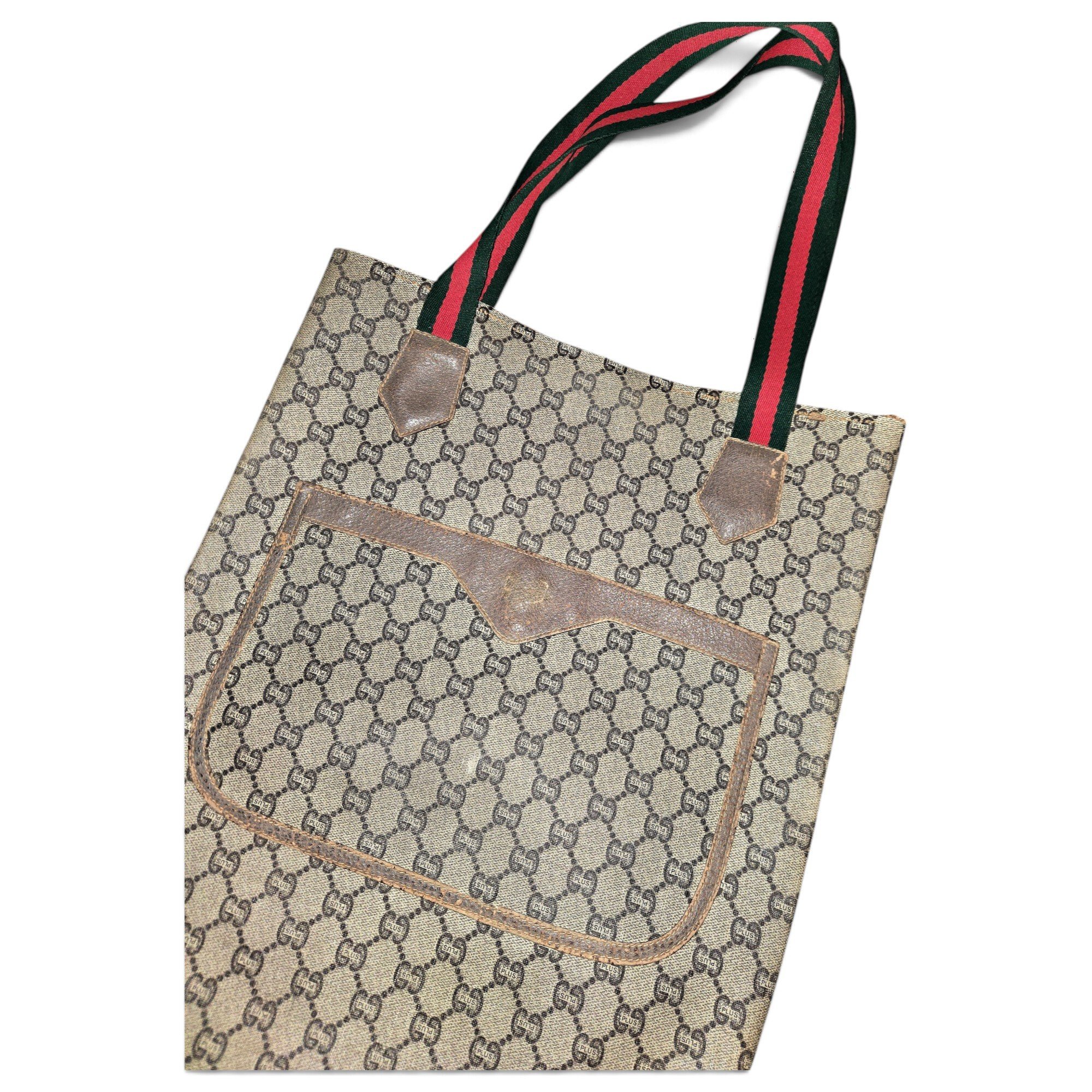 Leather tote