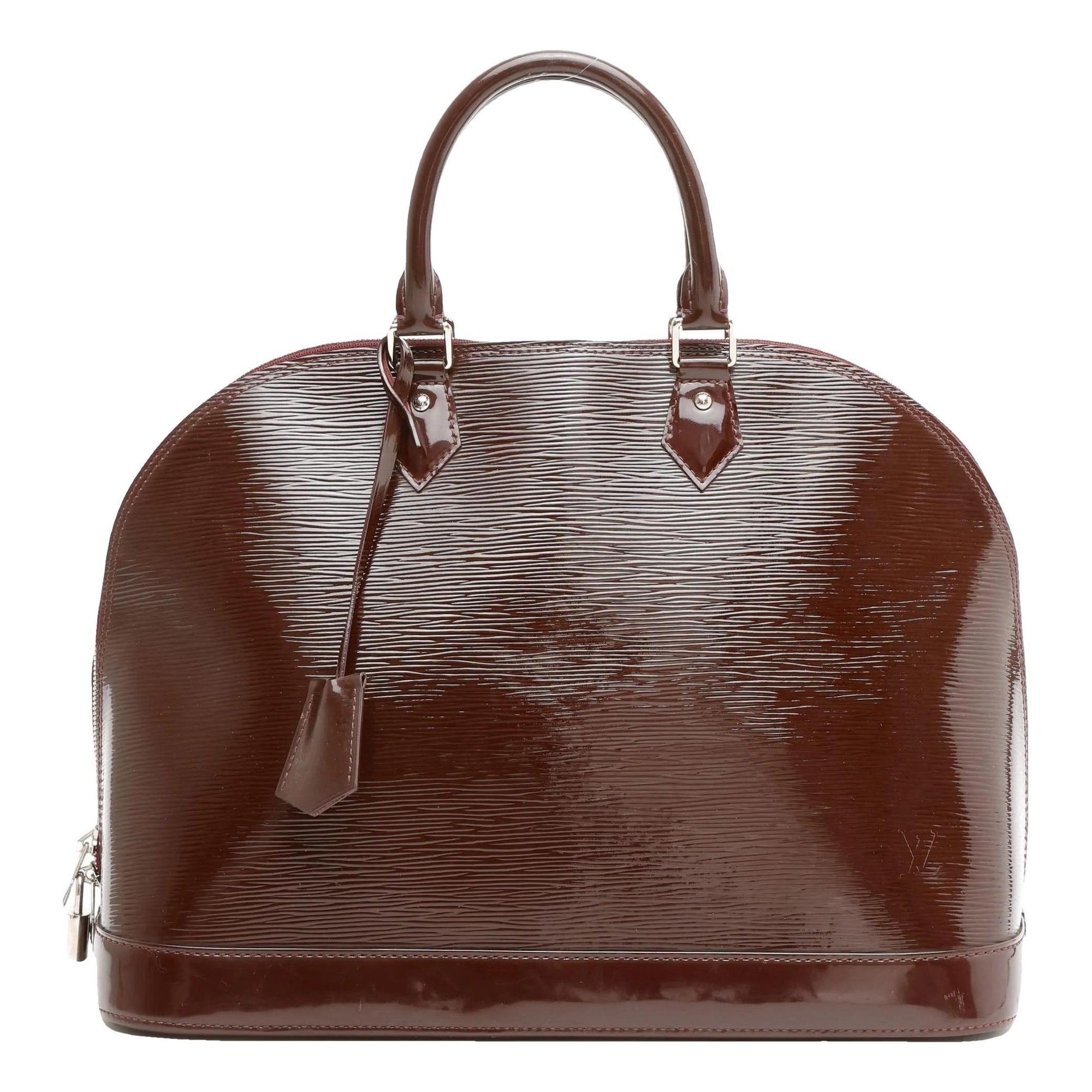 Alma patent leather handbag