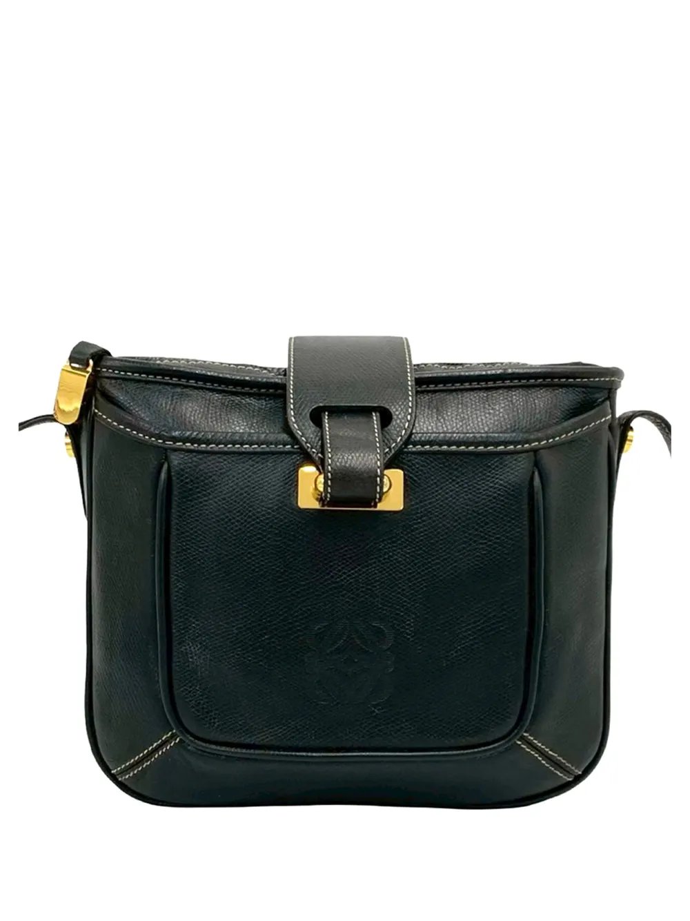 2010-2026 Leather Anagram crossbody bag