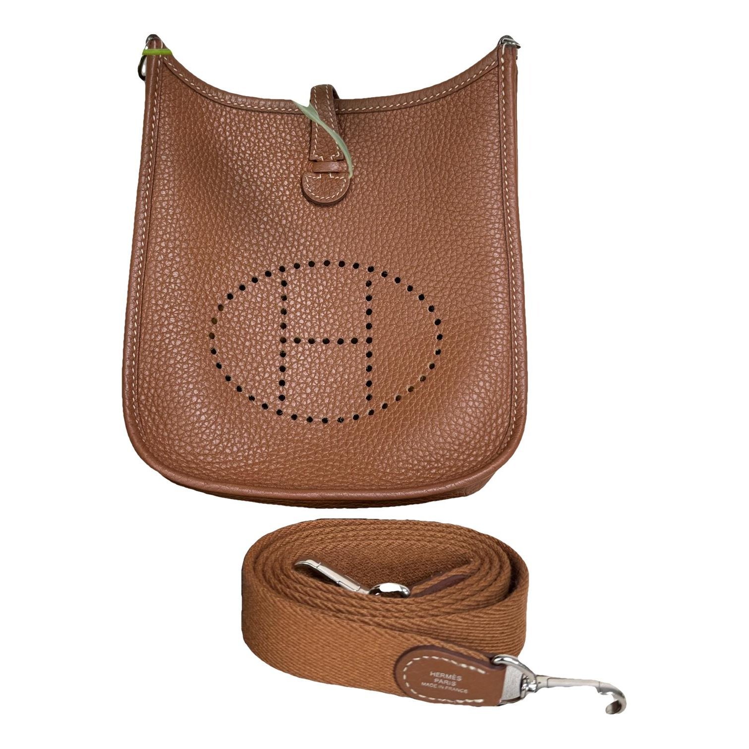 Mini Evelyne leather handbag