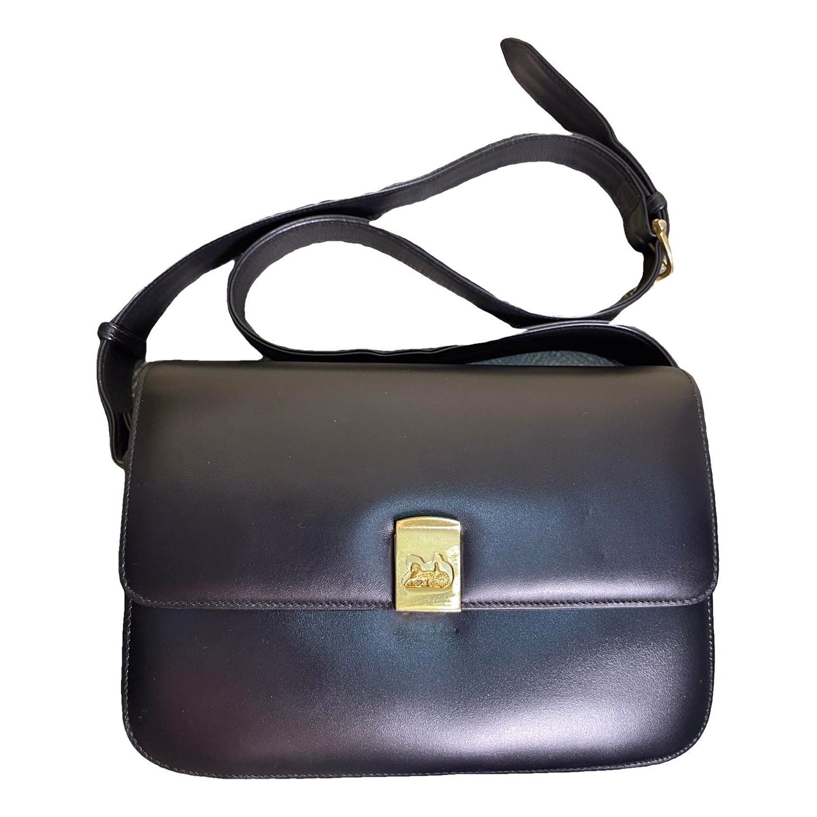 Classic leather crossbody bag