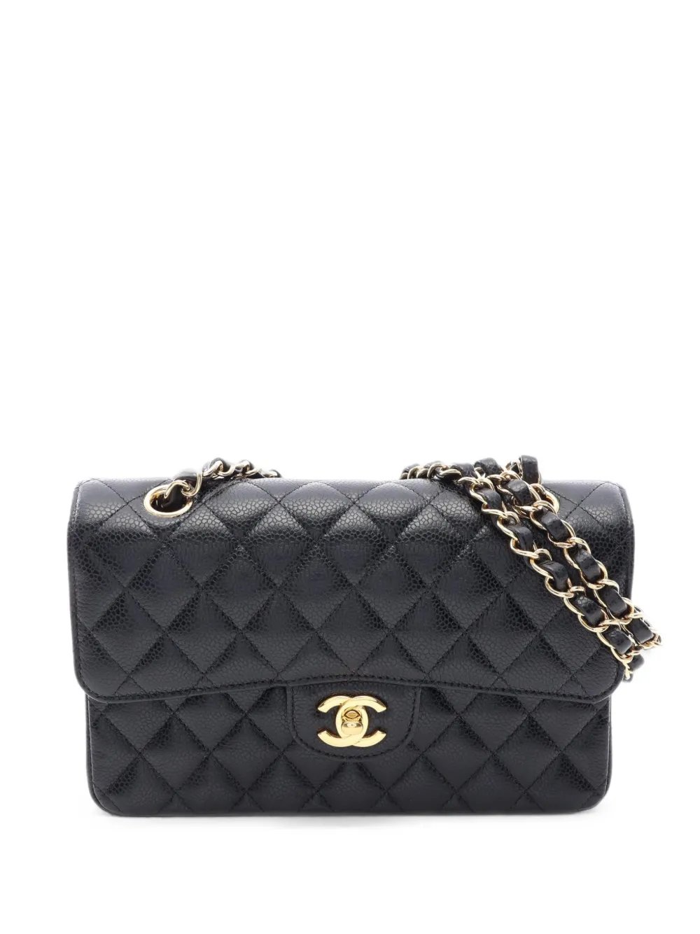 Matelassé Caviar leather shoulder bag