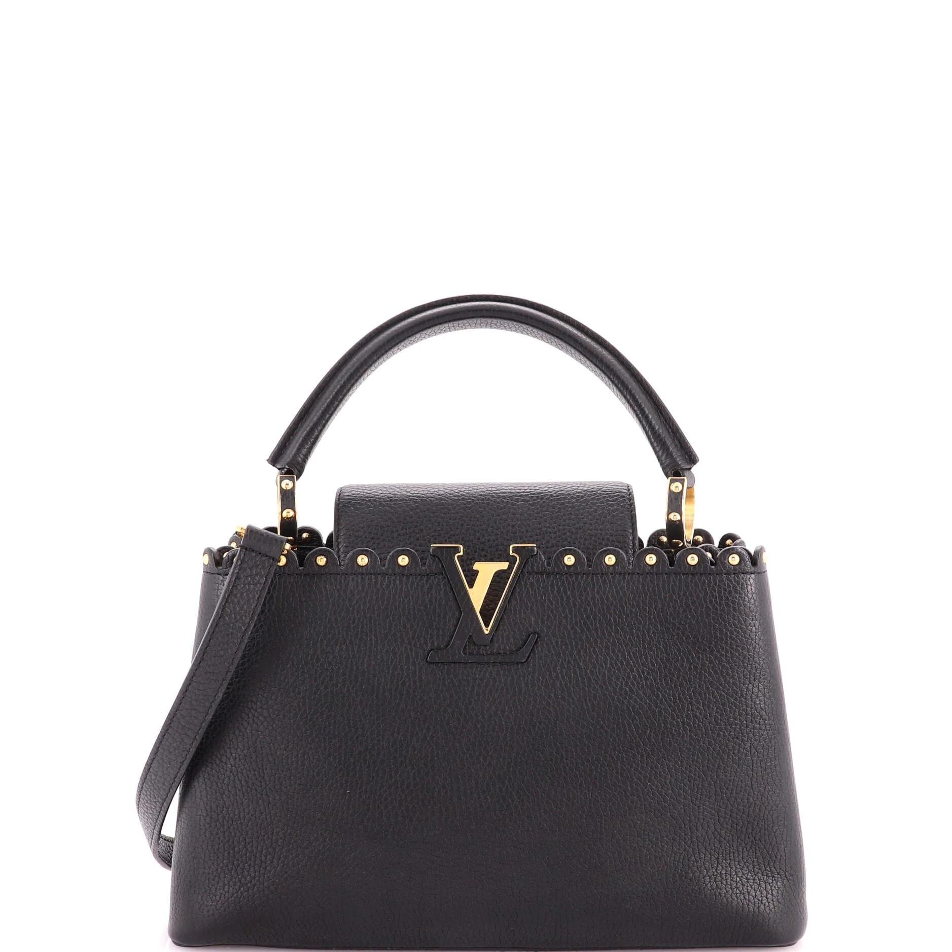 Capucines leather handbag
