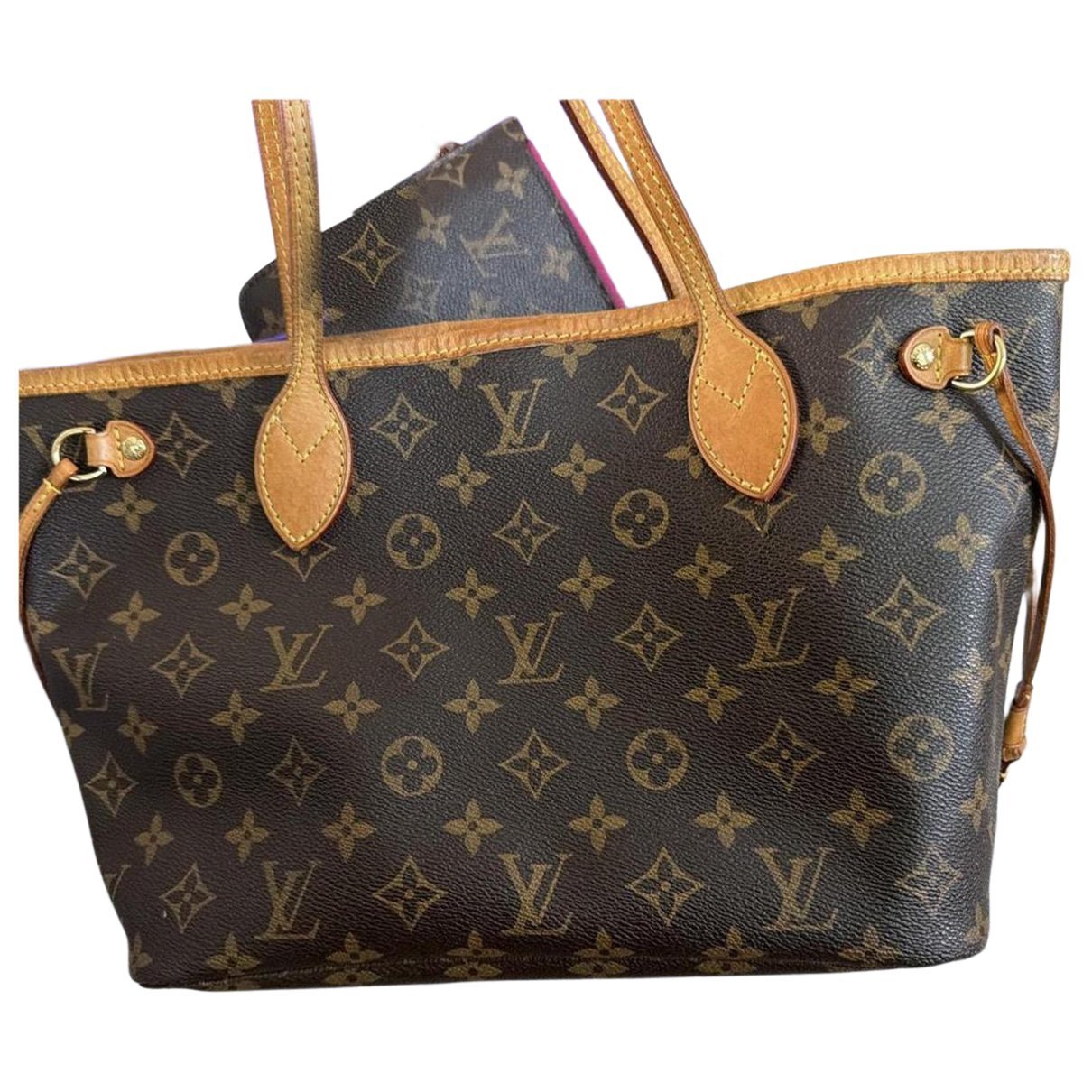 Neverfull leather tote