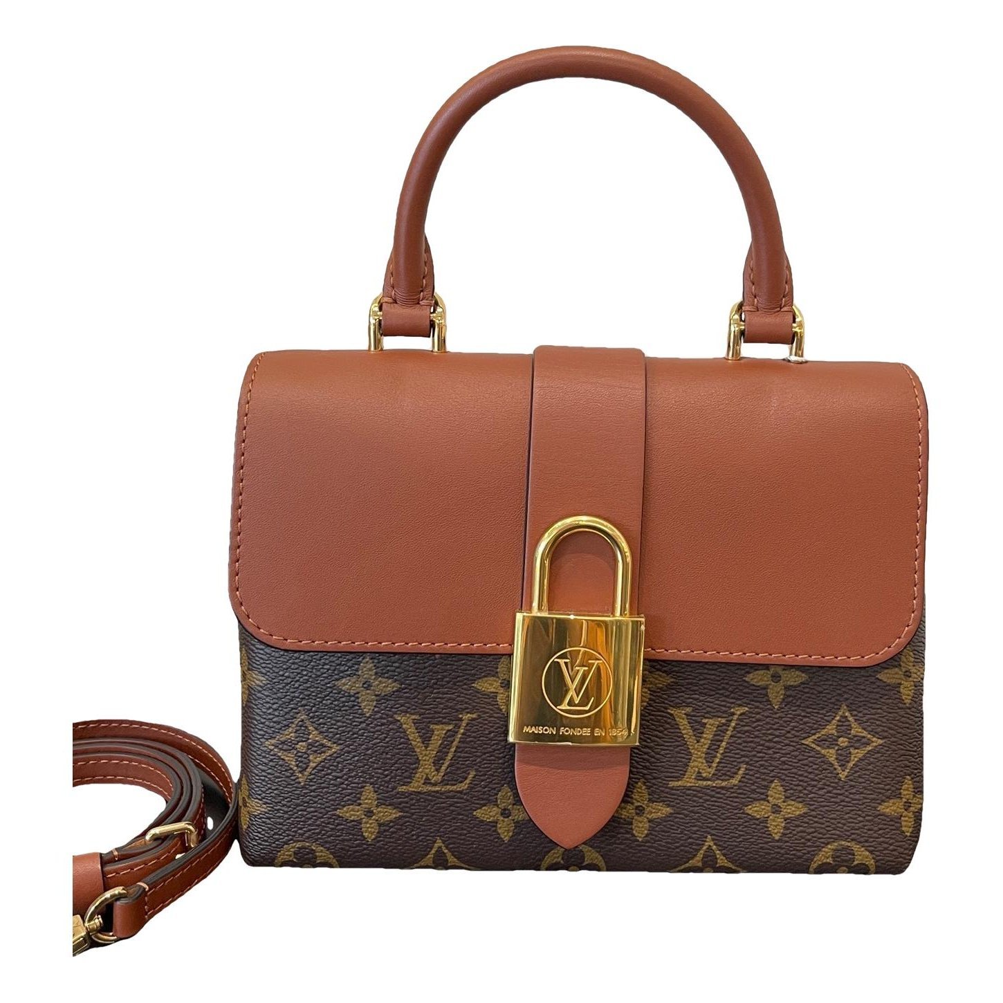 Locky BB leather handbag