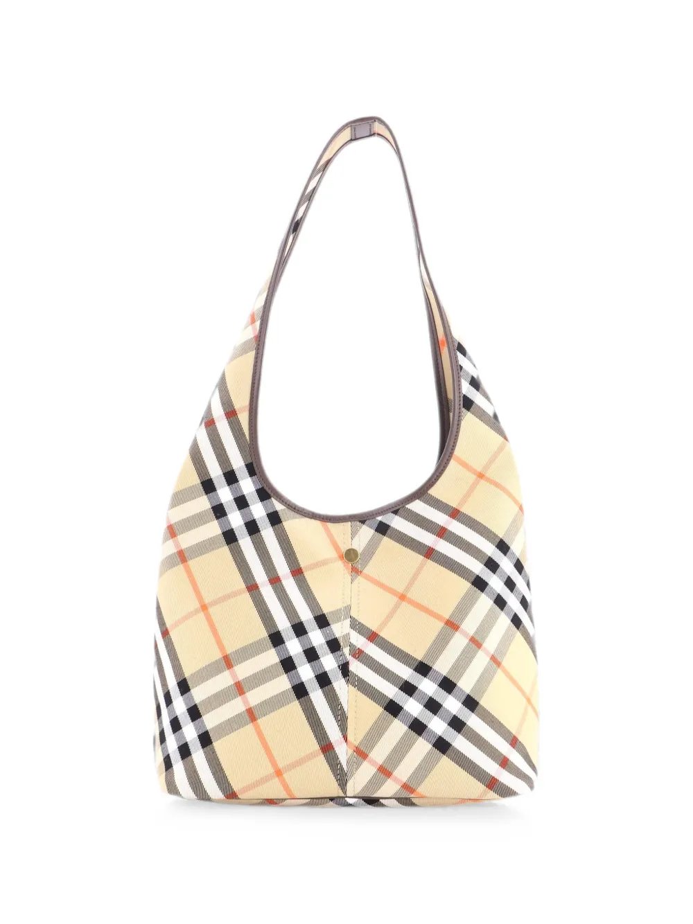 Shoulder Bag Vintage Check Canvas Small hobo bag