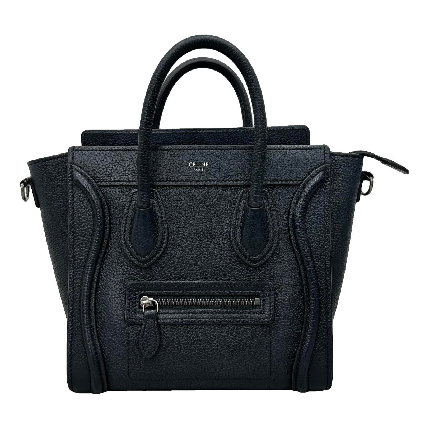 Nano Luggage leather handbag