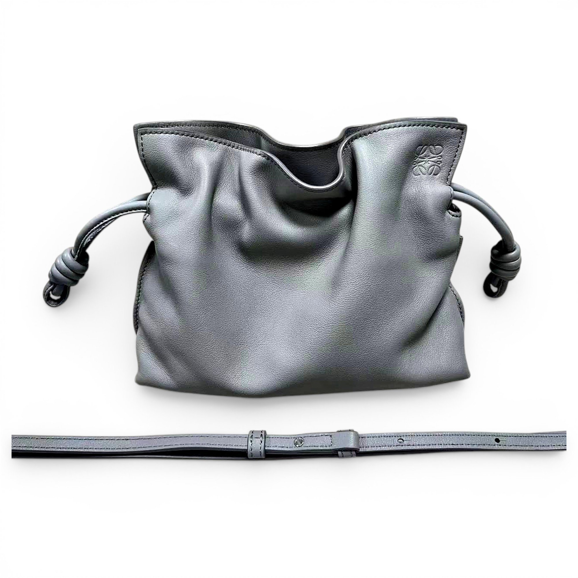Flamenco leather handbag