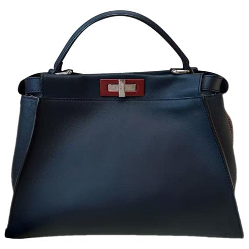 Peekaboo leather handbag
