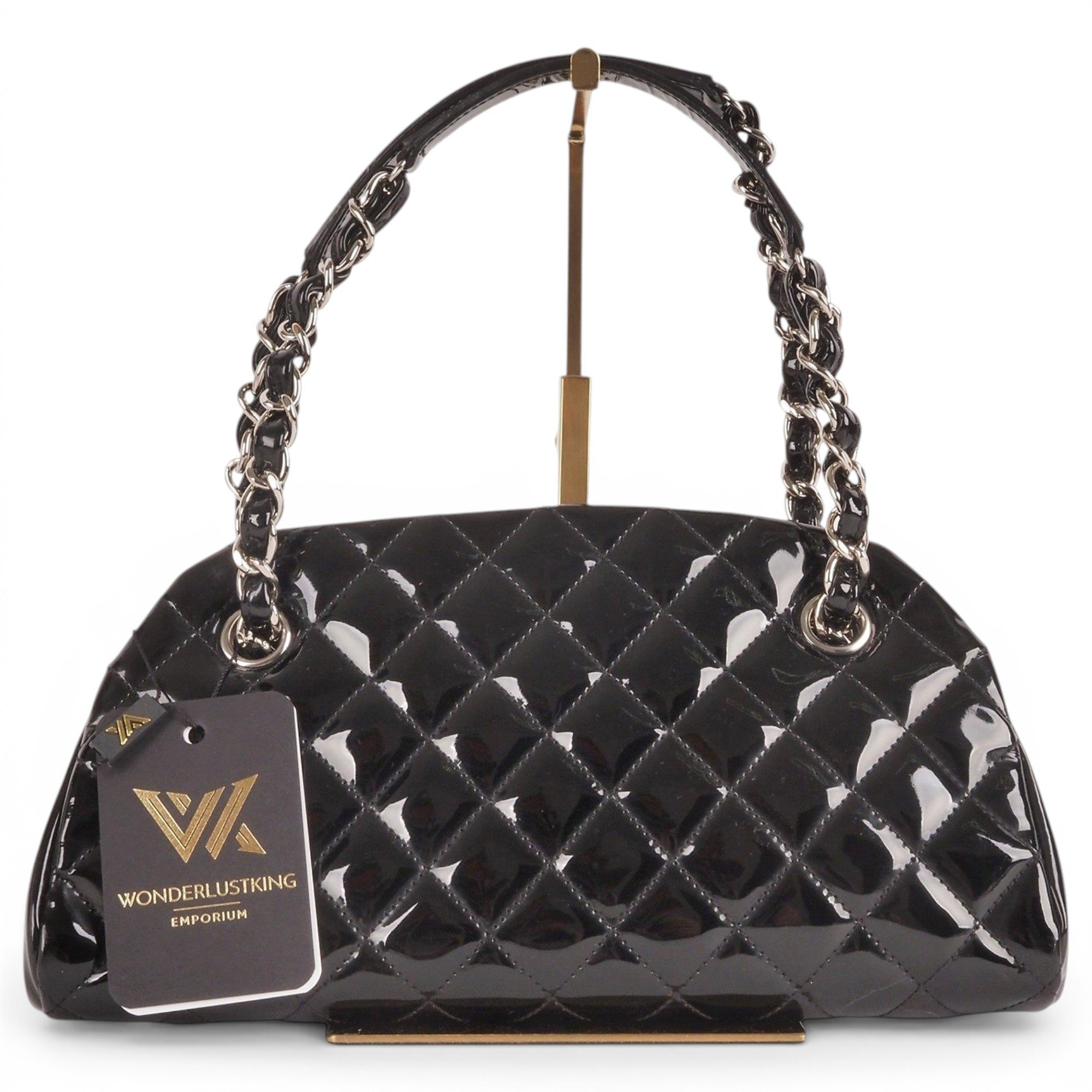 Bowling Bag leather handbag