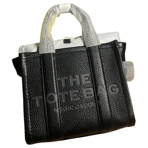 The Tag Tote leather tote