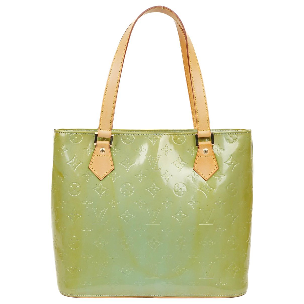 Houston patent leather handbag