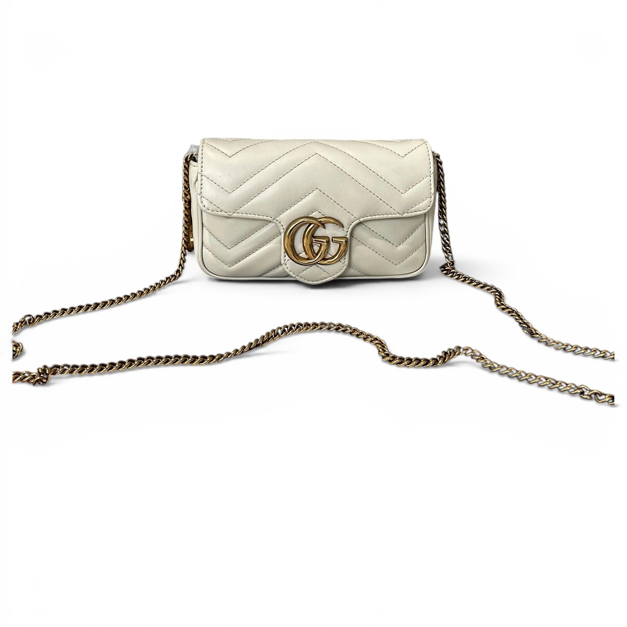 GG Marmont Flap leather handbag