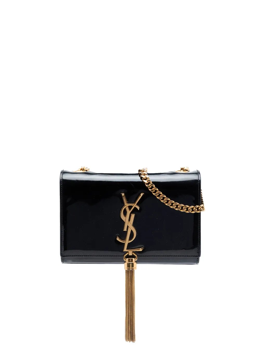 2013 Small Patent Classic Monogram Kate Tassel crossbody bag