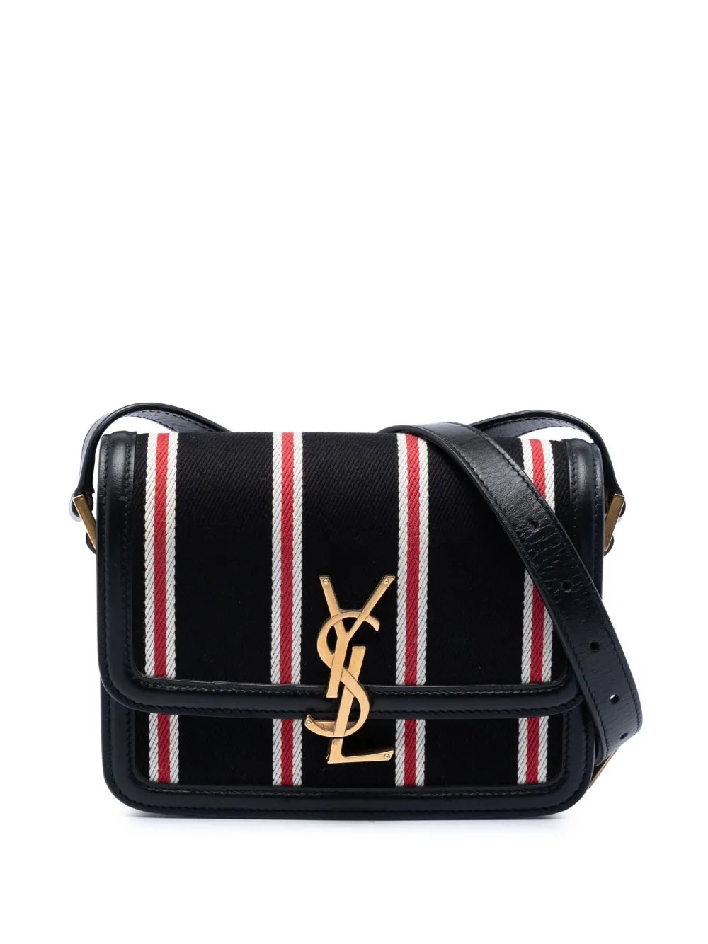 2021 Small Canvas Striped Solferino Satchel In Box crossbody bag