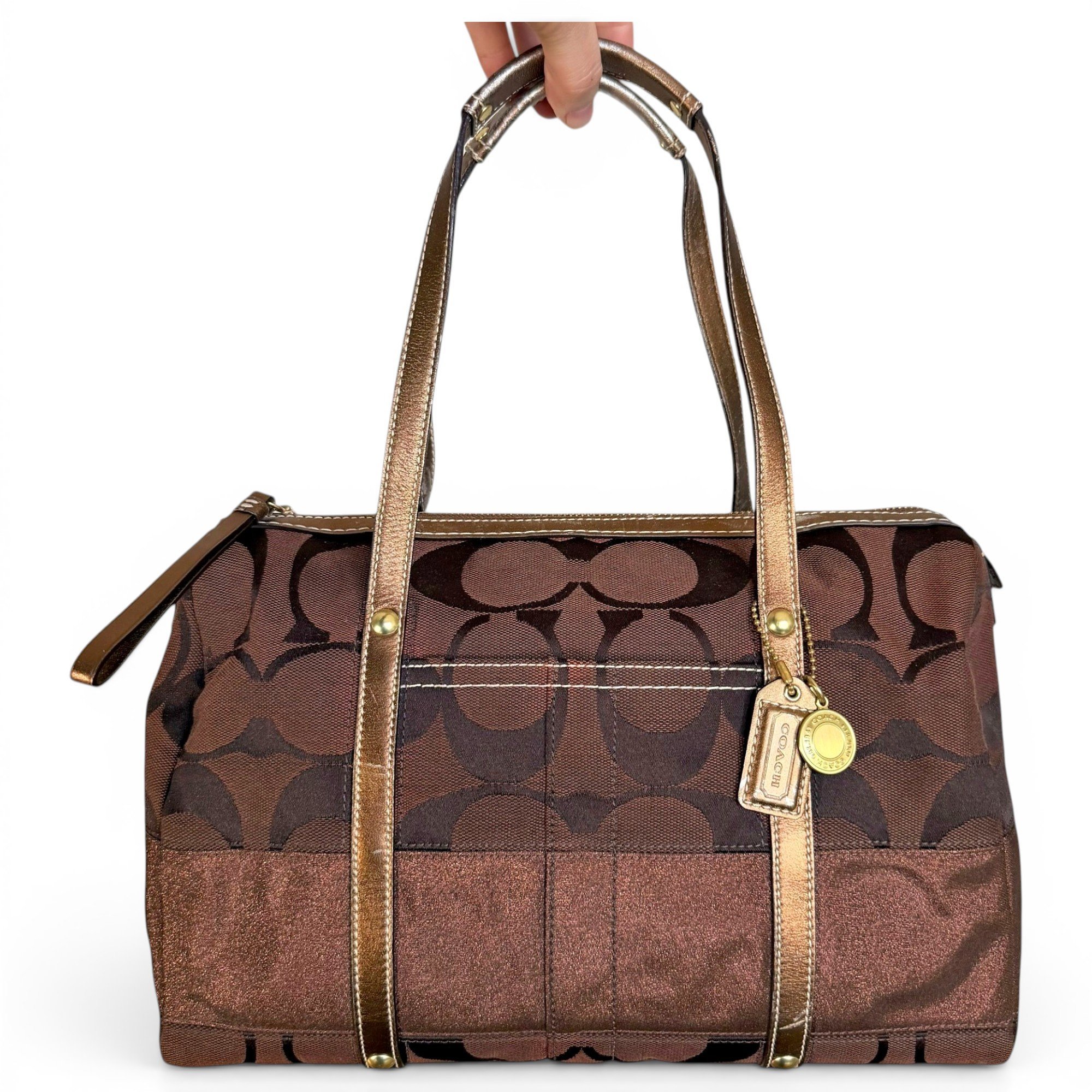Signature Sufflette cloth handbag
