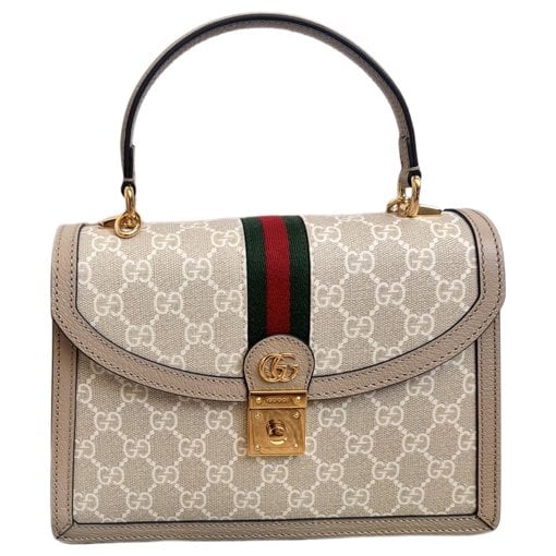 Ophidia Flap Top Handle cloth handbag