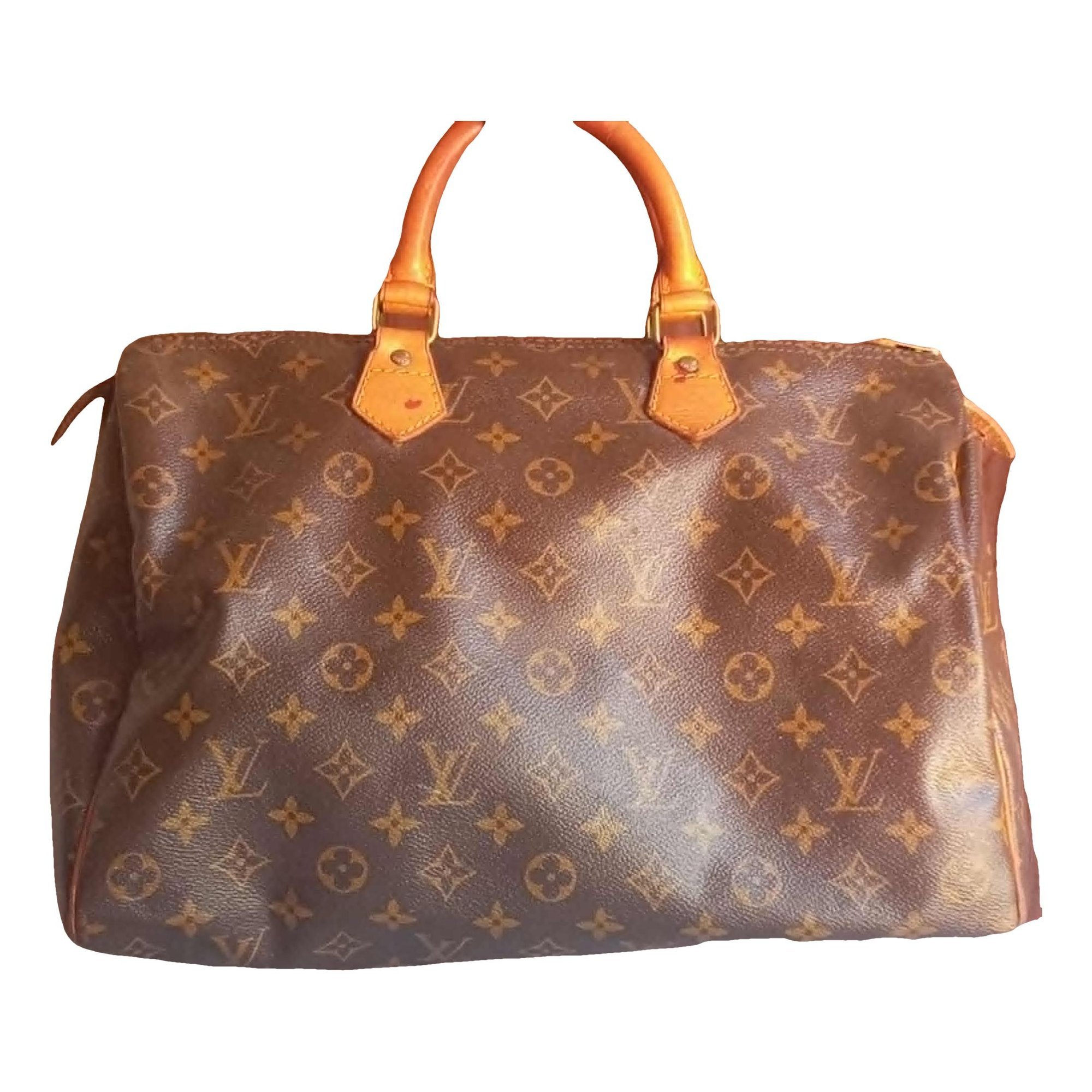 Speedy leather handbag