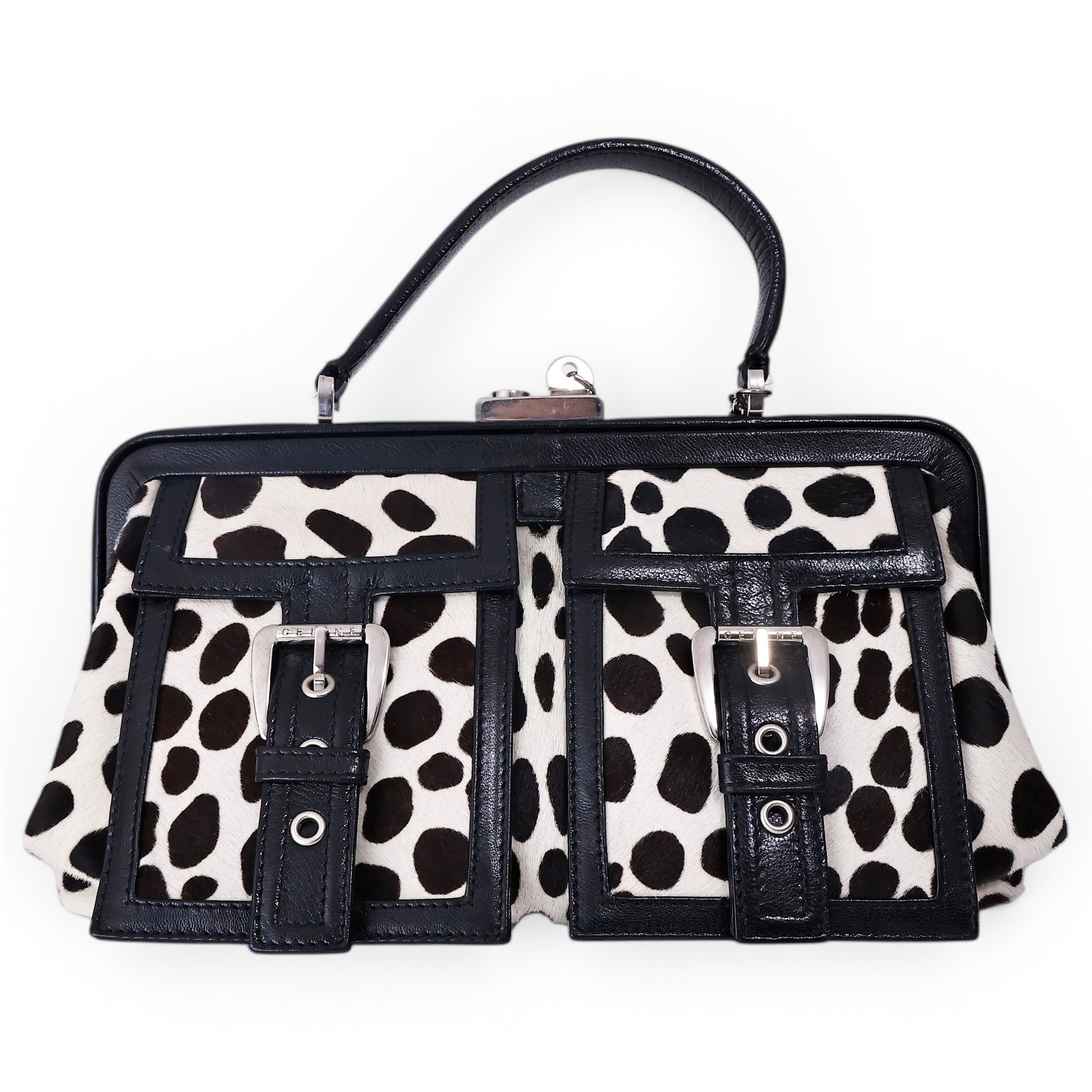 Pony-style calfskin handbag